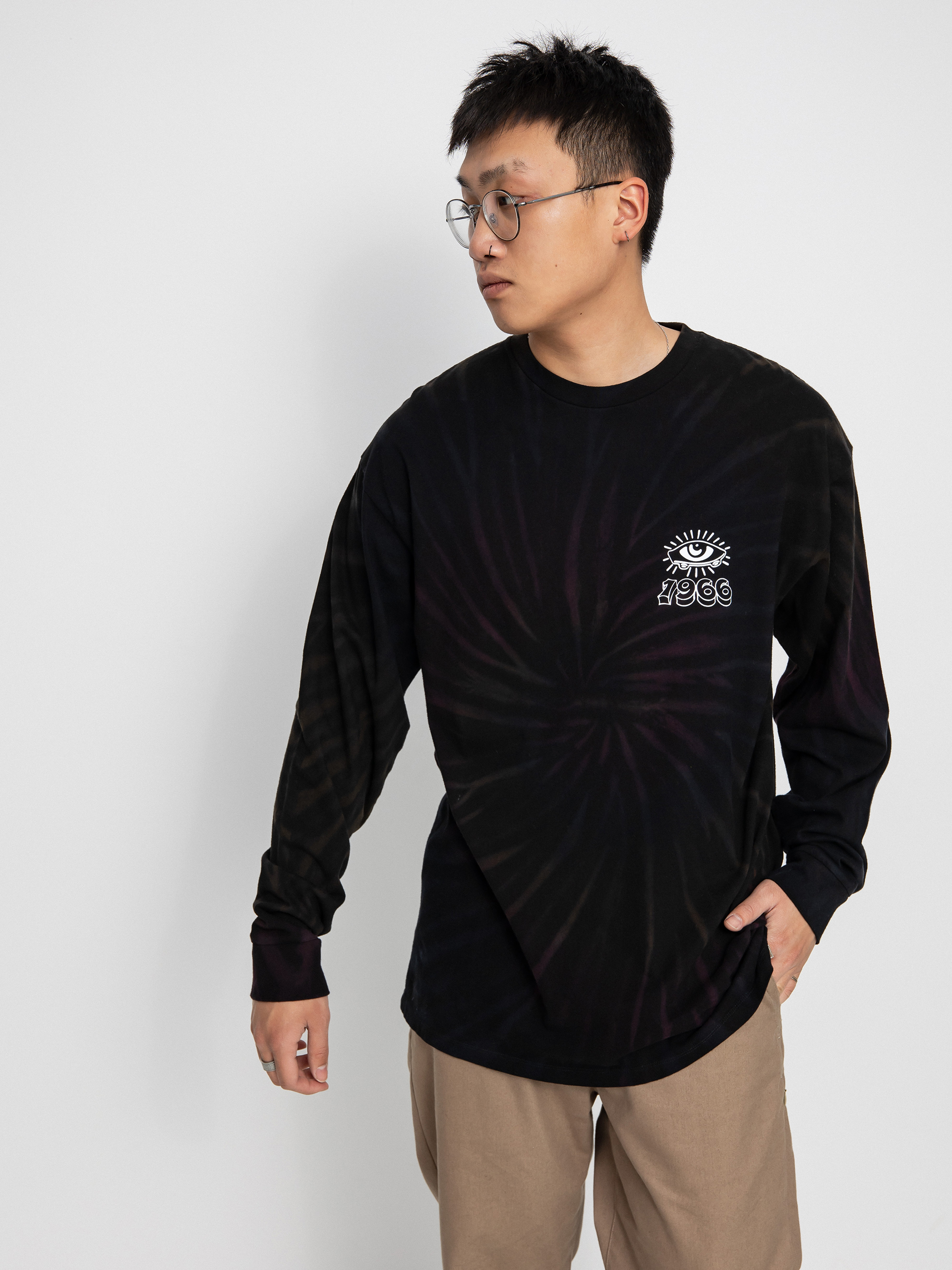 Vans All Seeing Space Dye Hosszú ujjú felső (black)