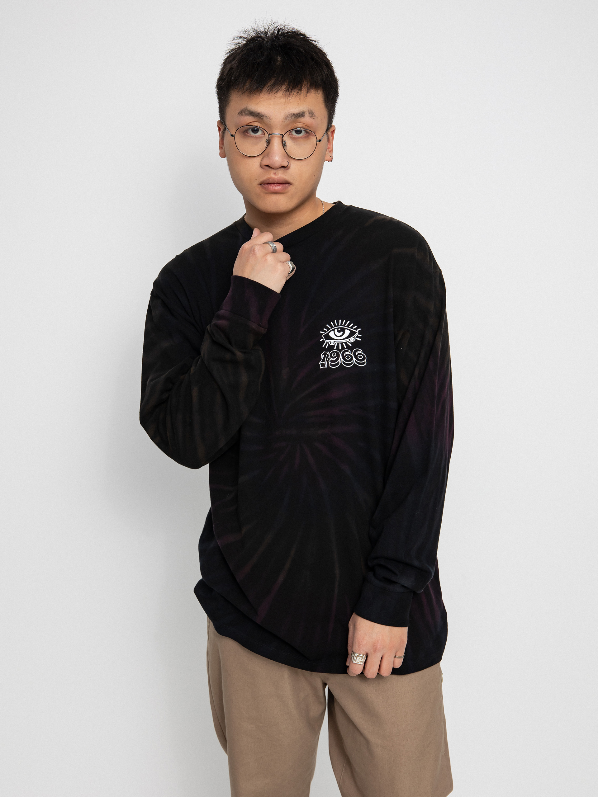 Vans All Seeing Space Dye Hosszú ujjú felső (black)