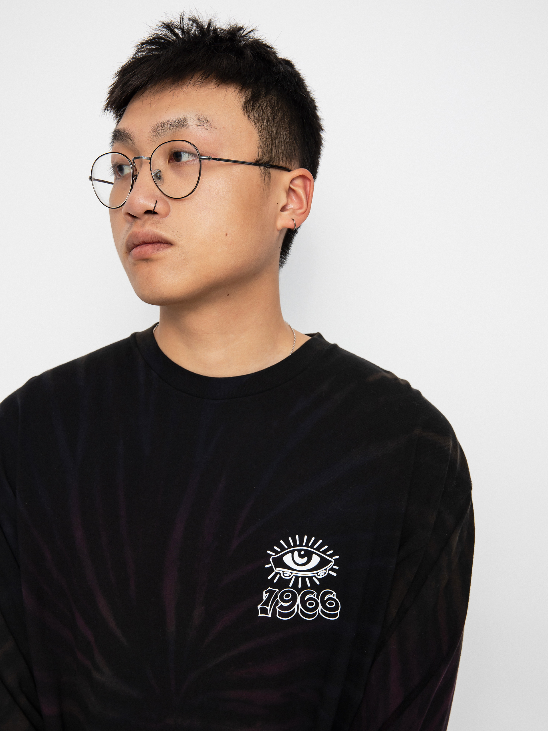 Vans All Seeing Space Dye Hosszú ujjú felső (black)