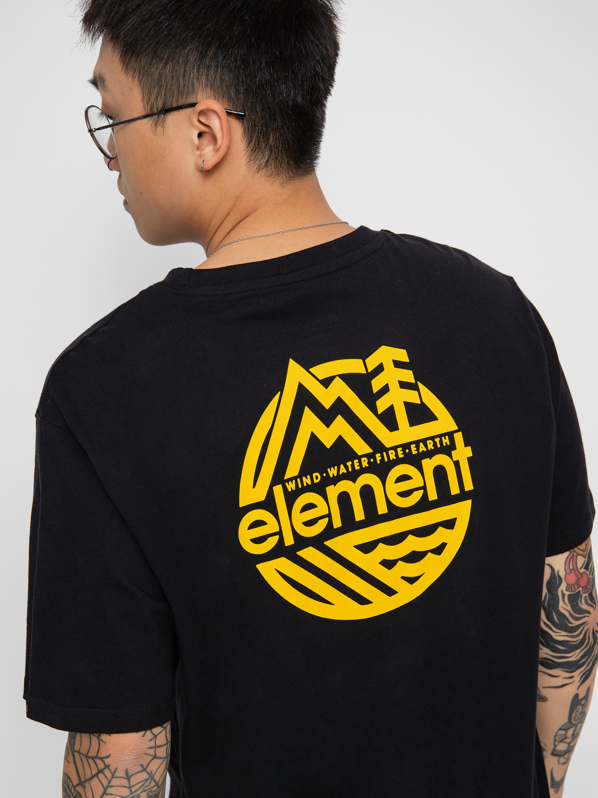 Element Burkett póló (flint black)