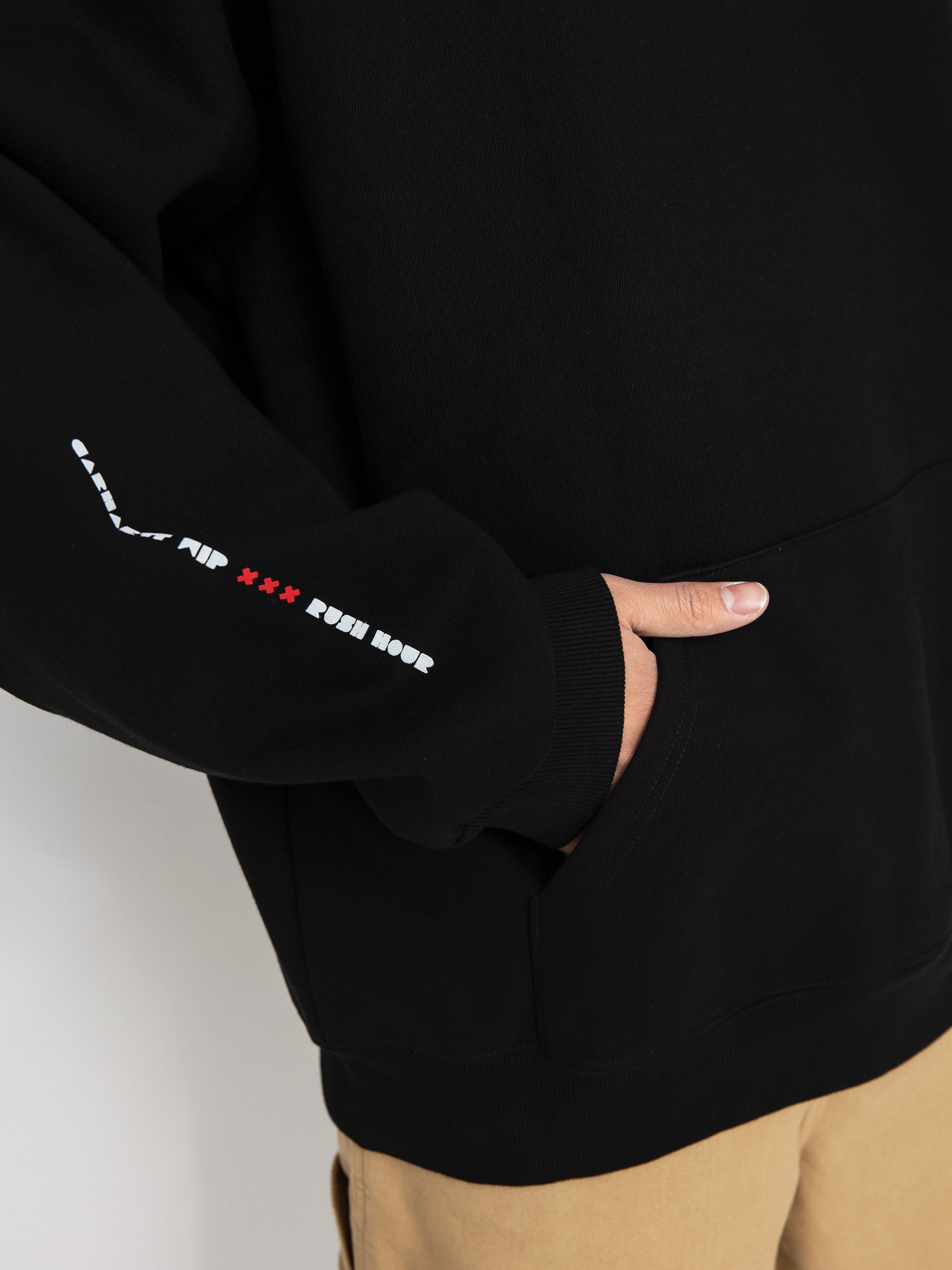 Carhartt WIP X Relevant Parties Vol 2 Rush Hour HD Kapucnis pulóver (black/white)