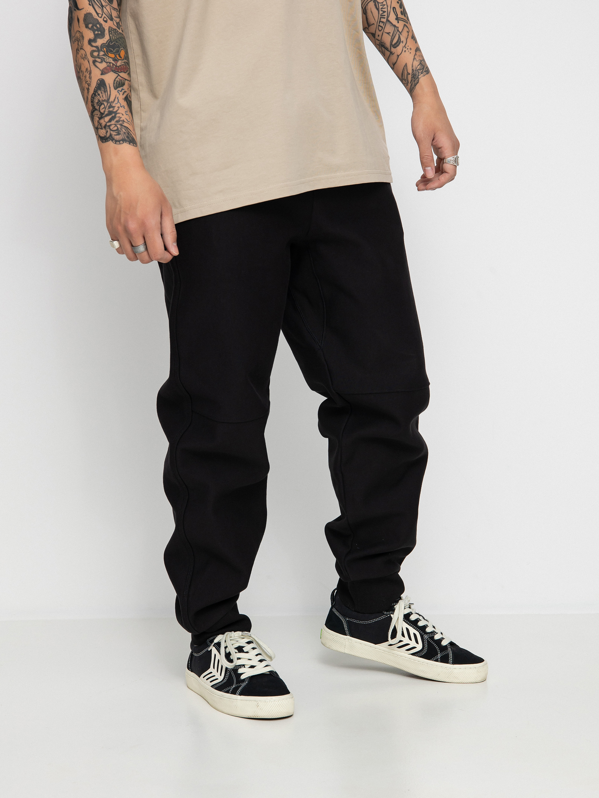 Carhartt WIP American Script Jogging Kisnadrág (black)