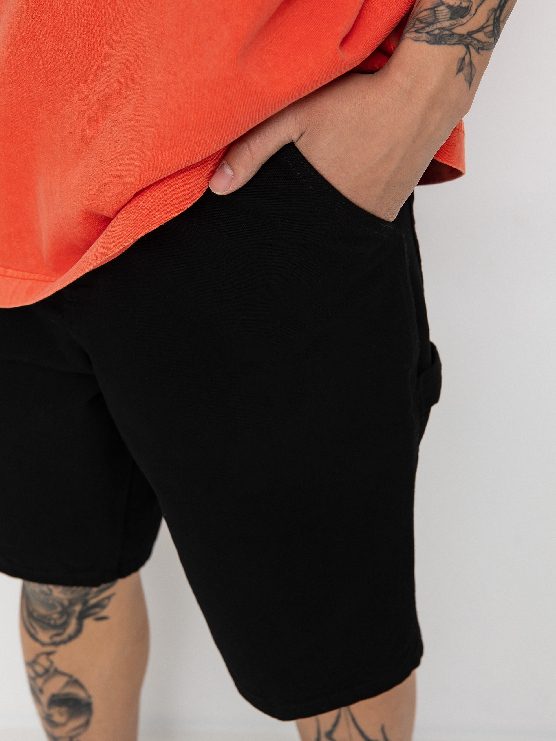 Carhartt WIP Single Knee Rövidnadrág (black)