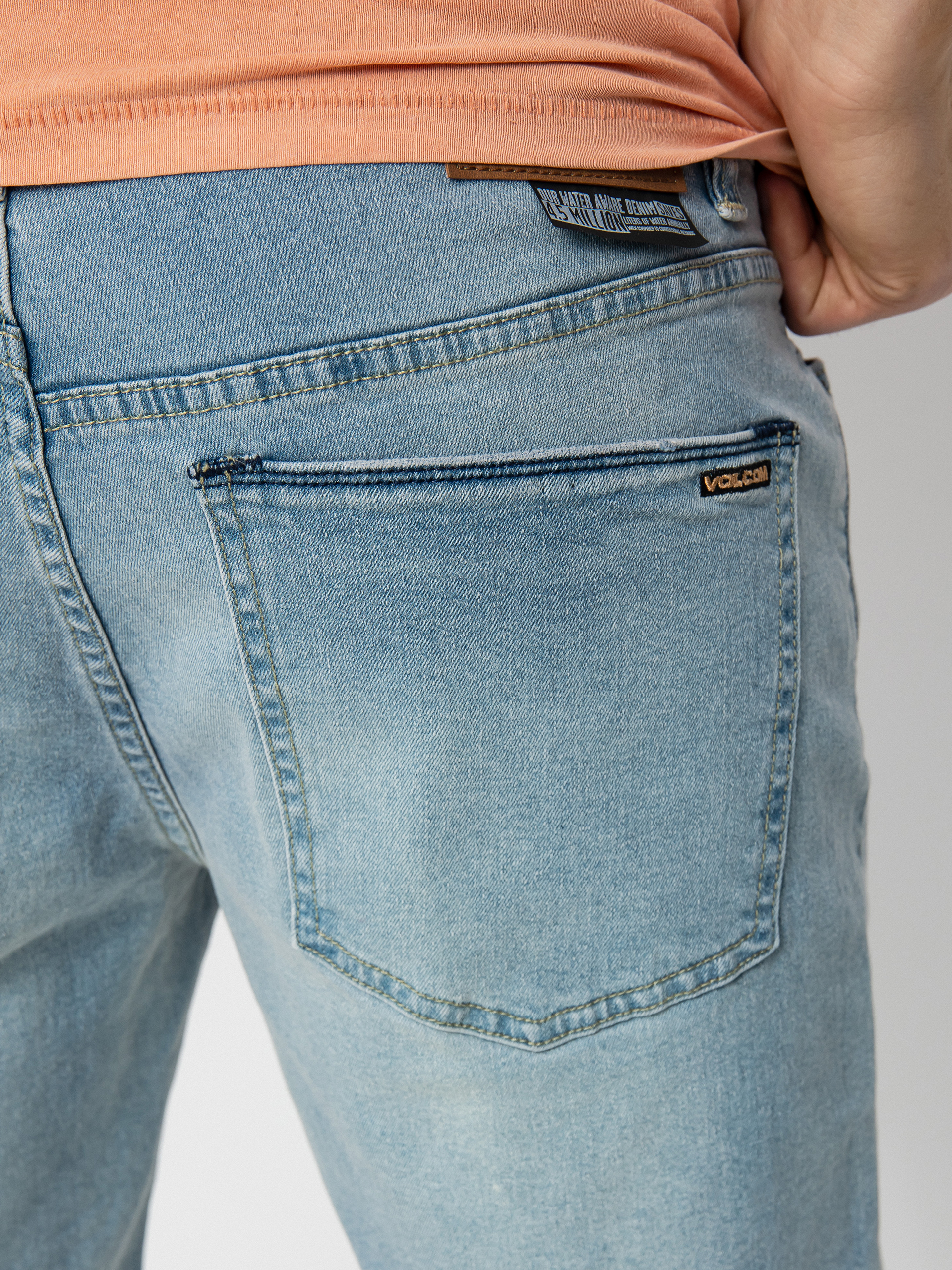 Volcom Solver Rövidnadrág (worker indigo vintage)