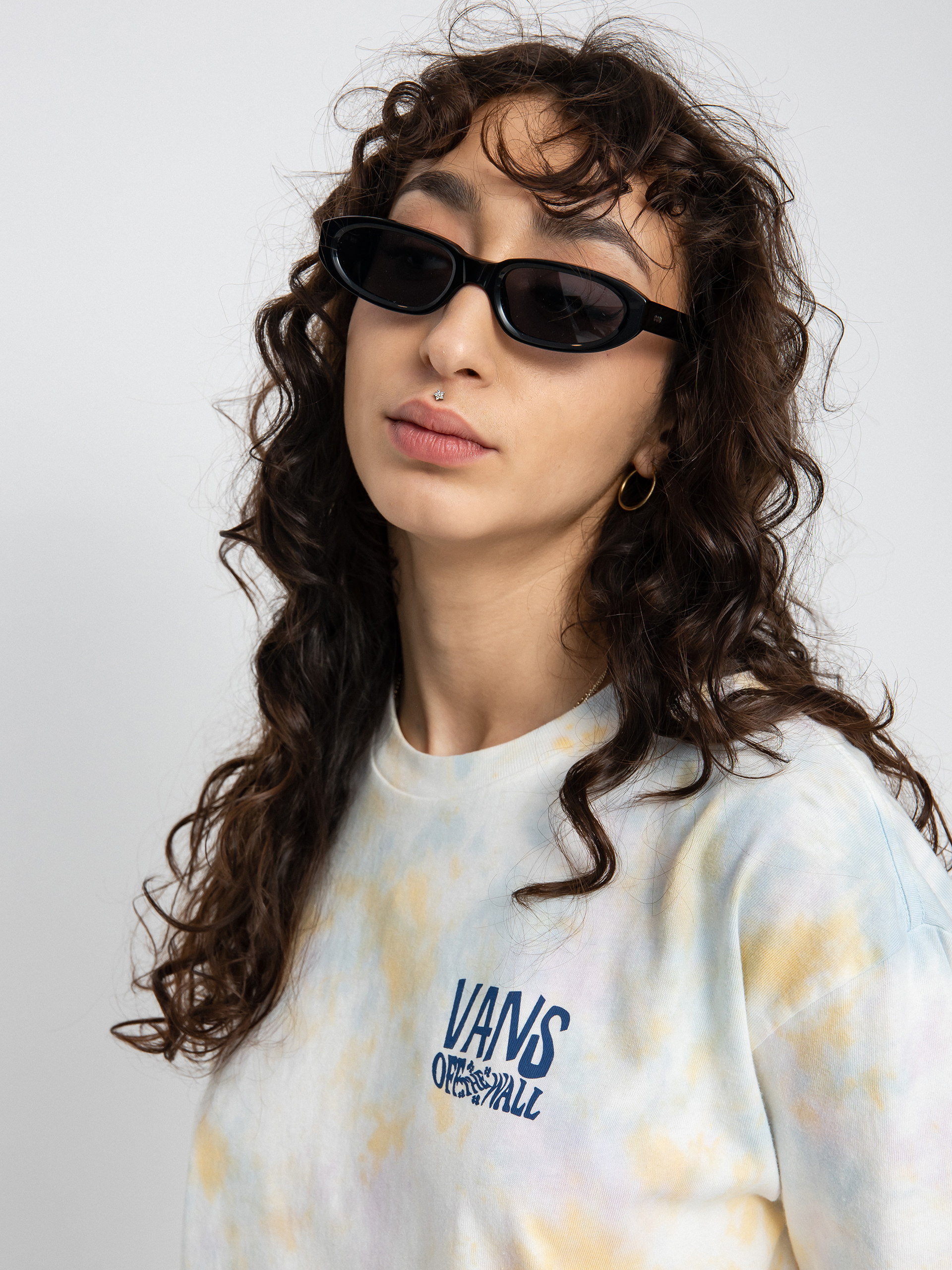 Vans Masc'd Mind póló Wmn (cradle pink tie dye)