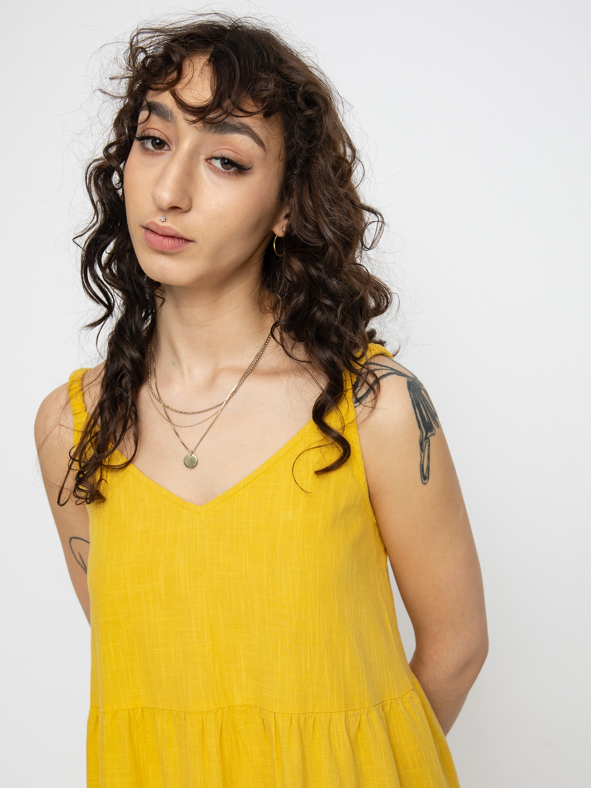 Roxy Waiting Line Ruha Wmn (ochre)