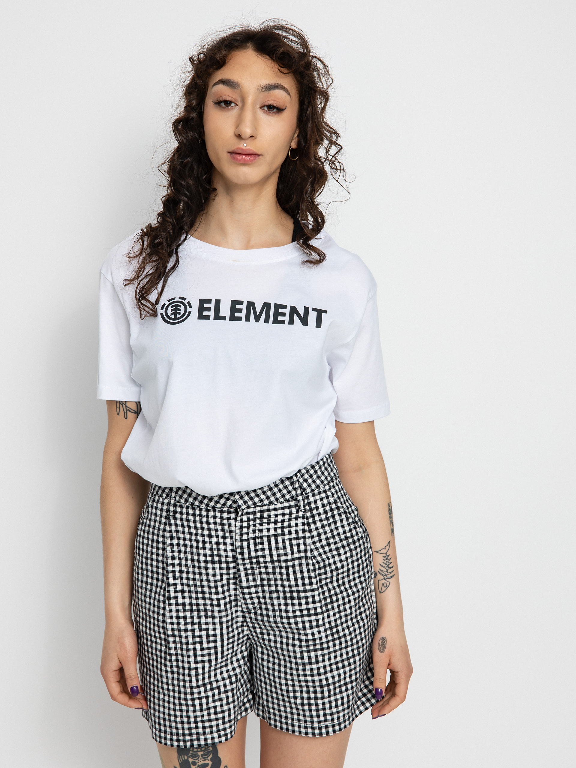 Element Logo Póló Wmn (optic white)