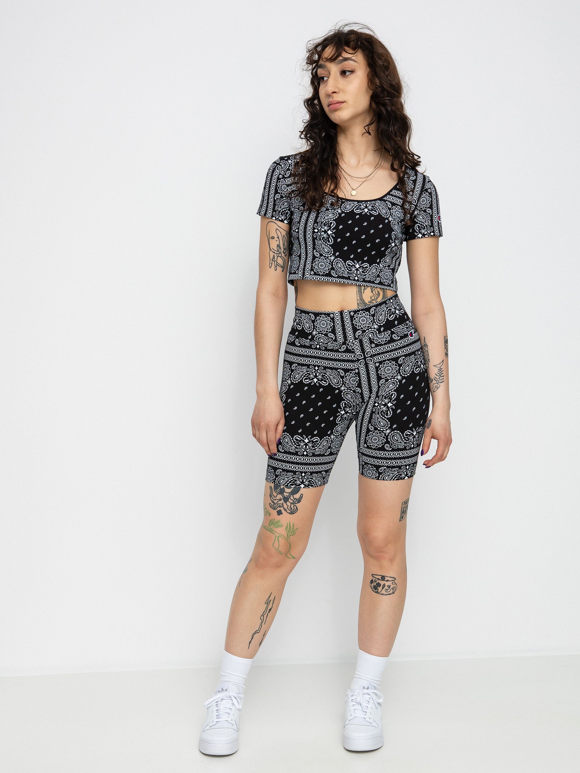 Champion Biker Pants 115128 Leggings Wmn (nbk/allover)