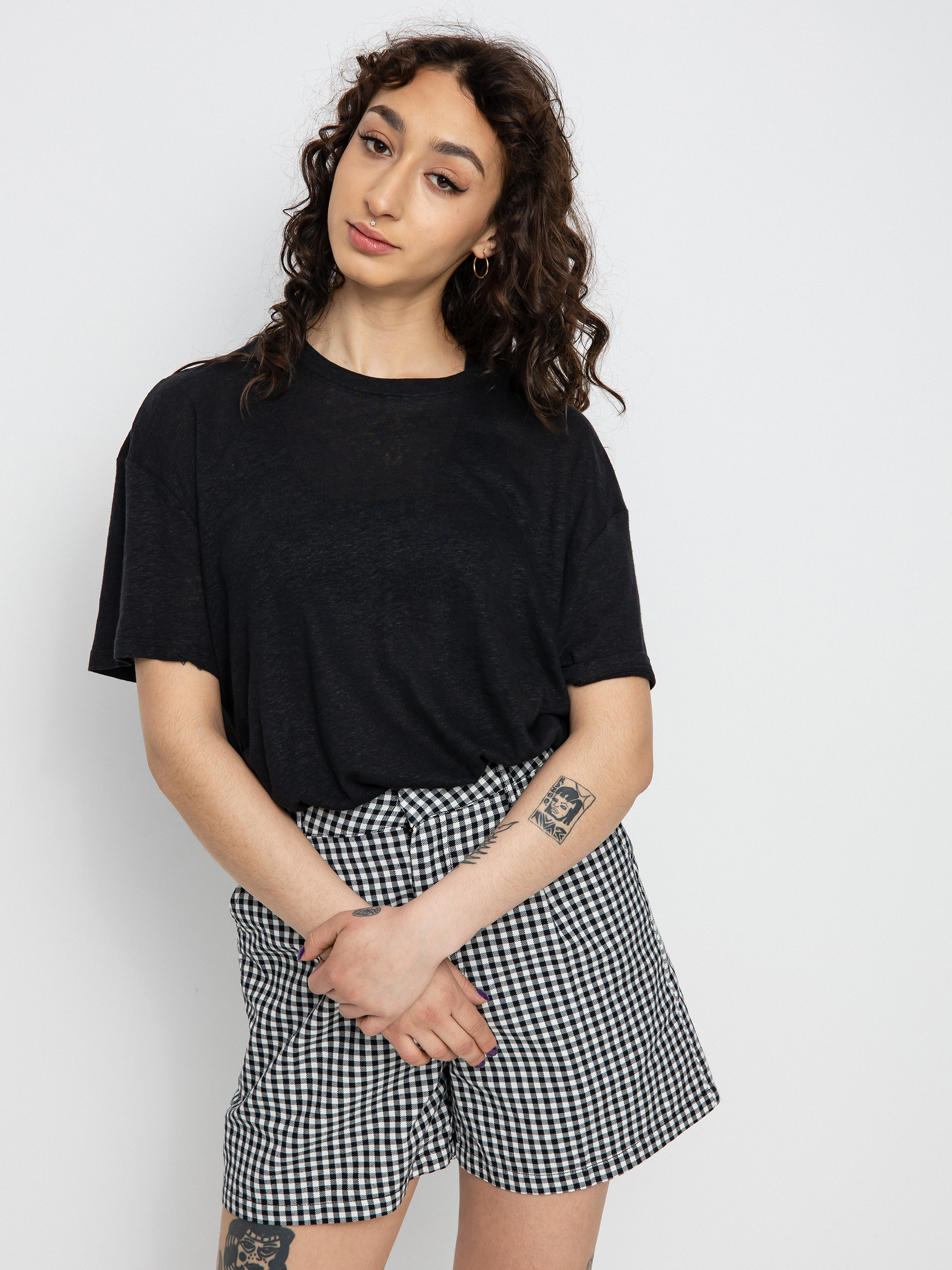 Brixton Montauk Oversized Póló Wmn (black)