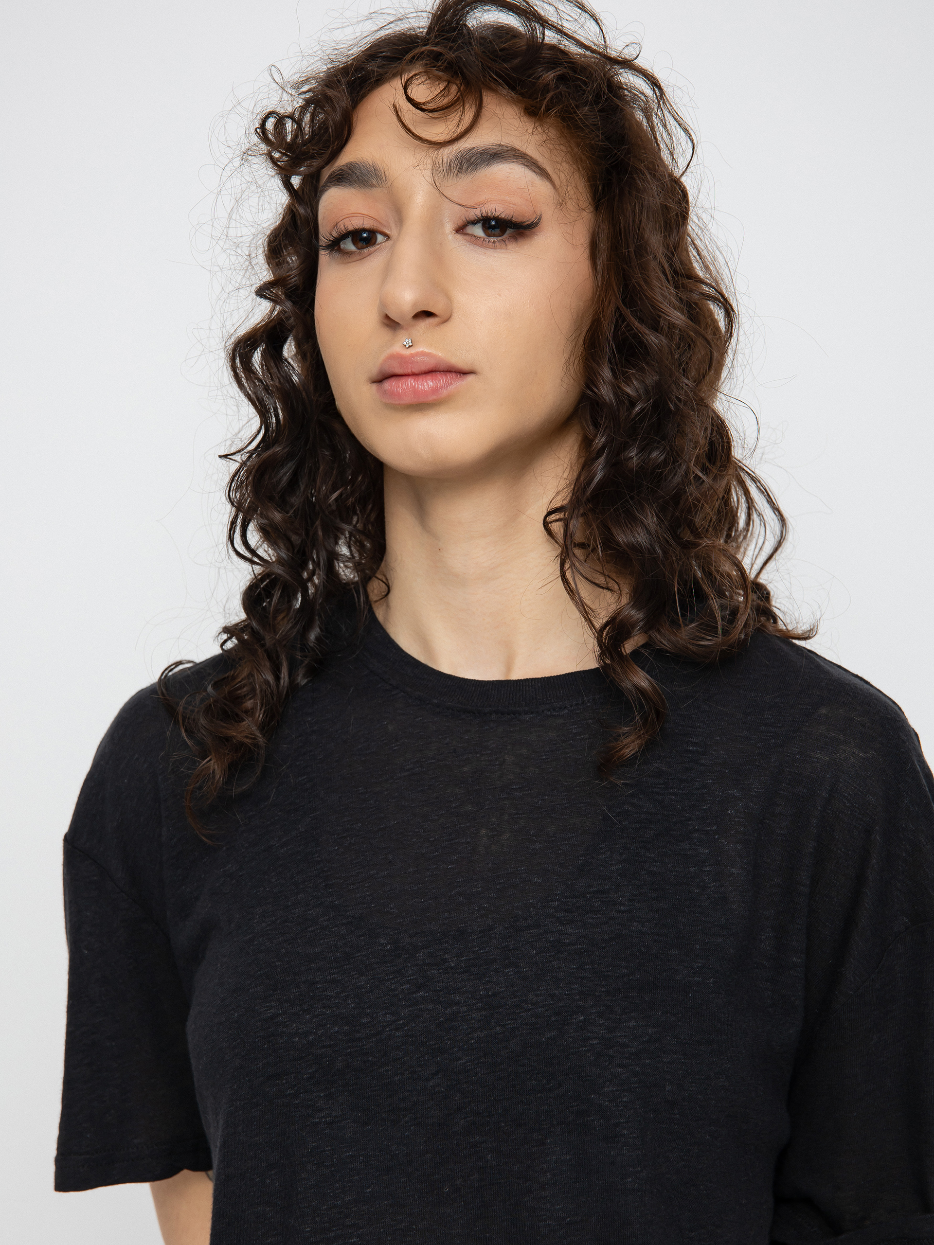 Brixton Montauk Oversized Póló Wmn (black)