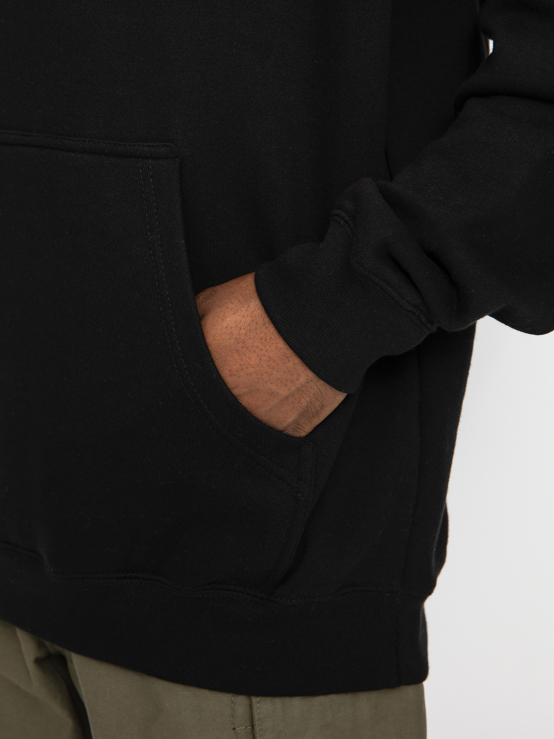 Thunder X Chrystie Circle Logo Kapucnis pulóver (black)