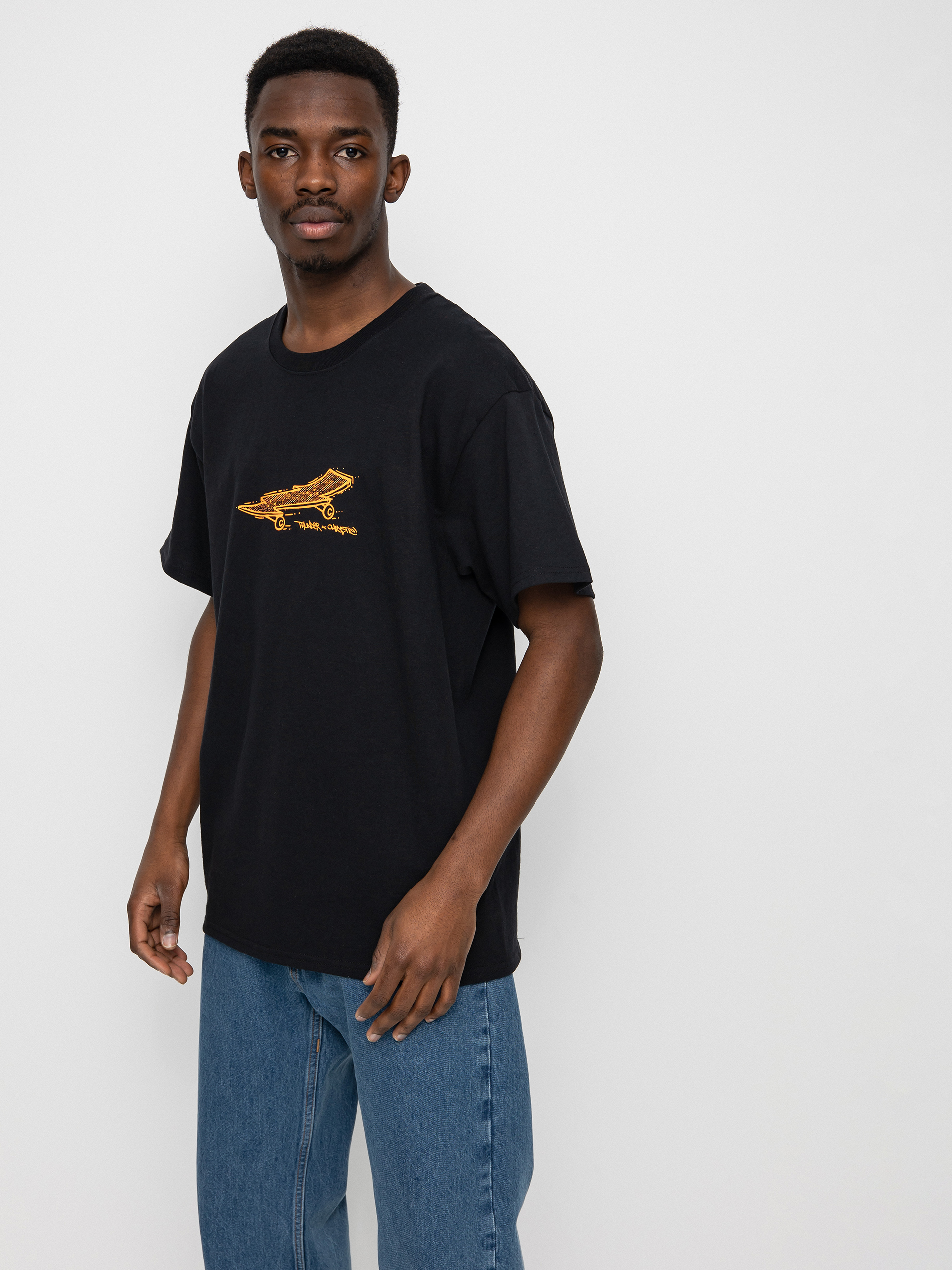 Thunder X Chrystie Lightening Bolt Board póló (black)