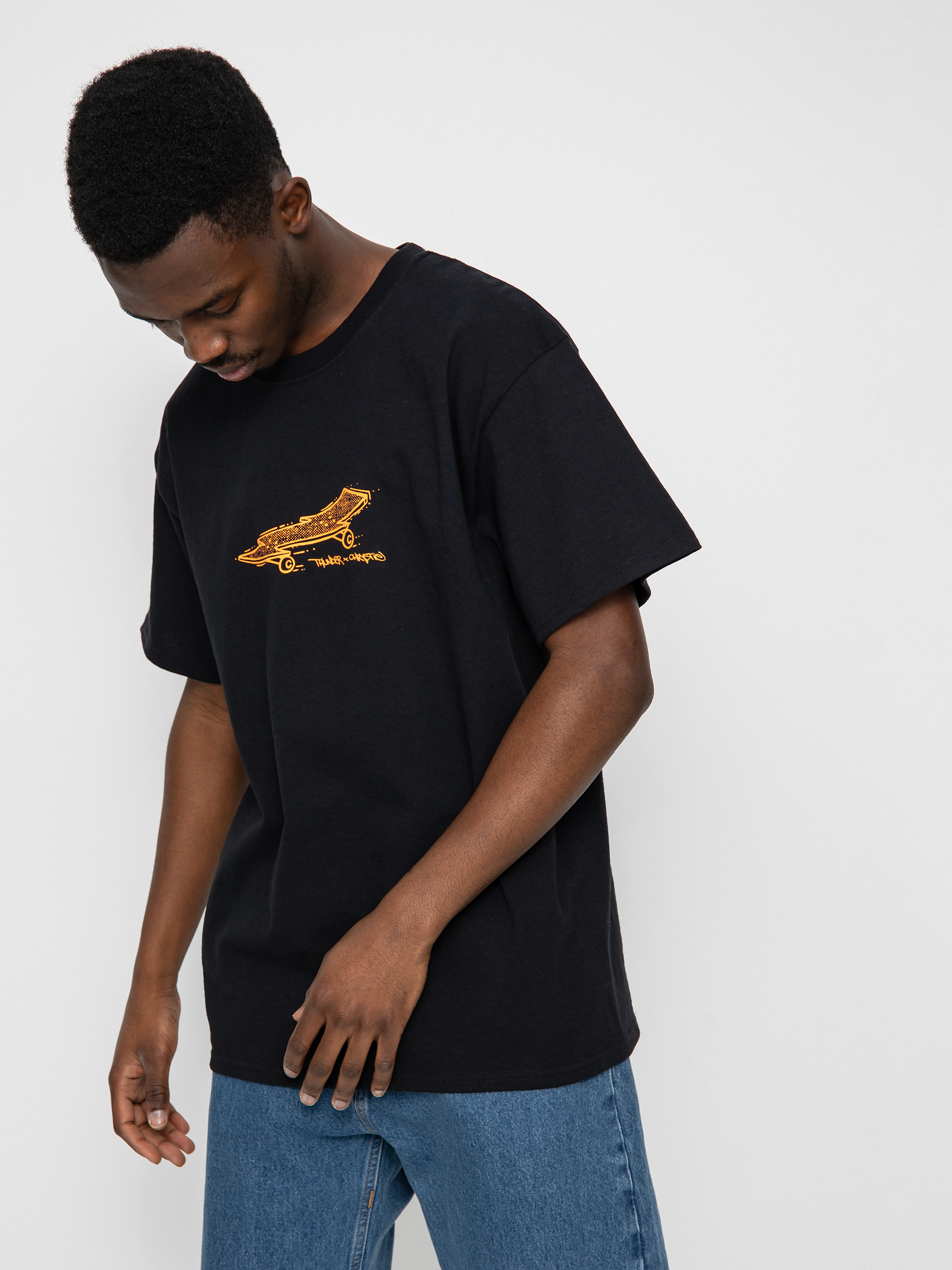 Thunder X Chrystie Lightening Bolt Board póló (black)