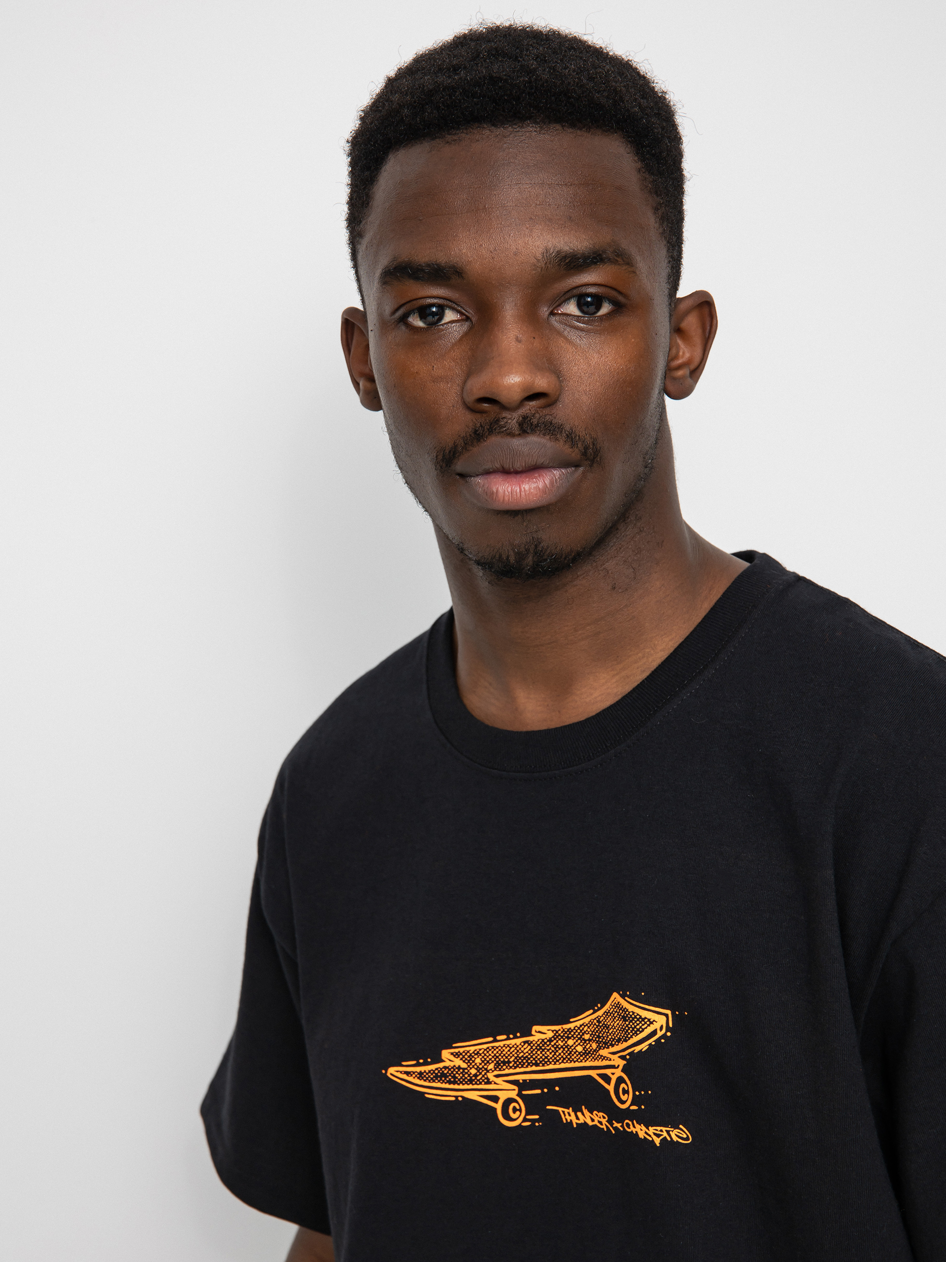 Thunder X Chrystie Lightening Bolt Board póló (black)