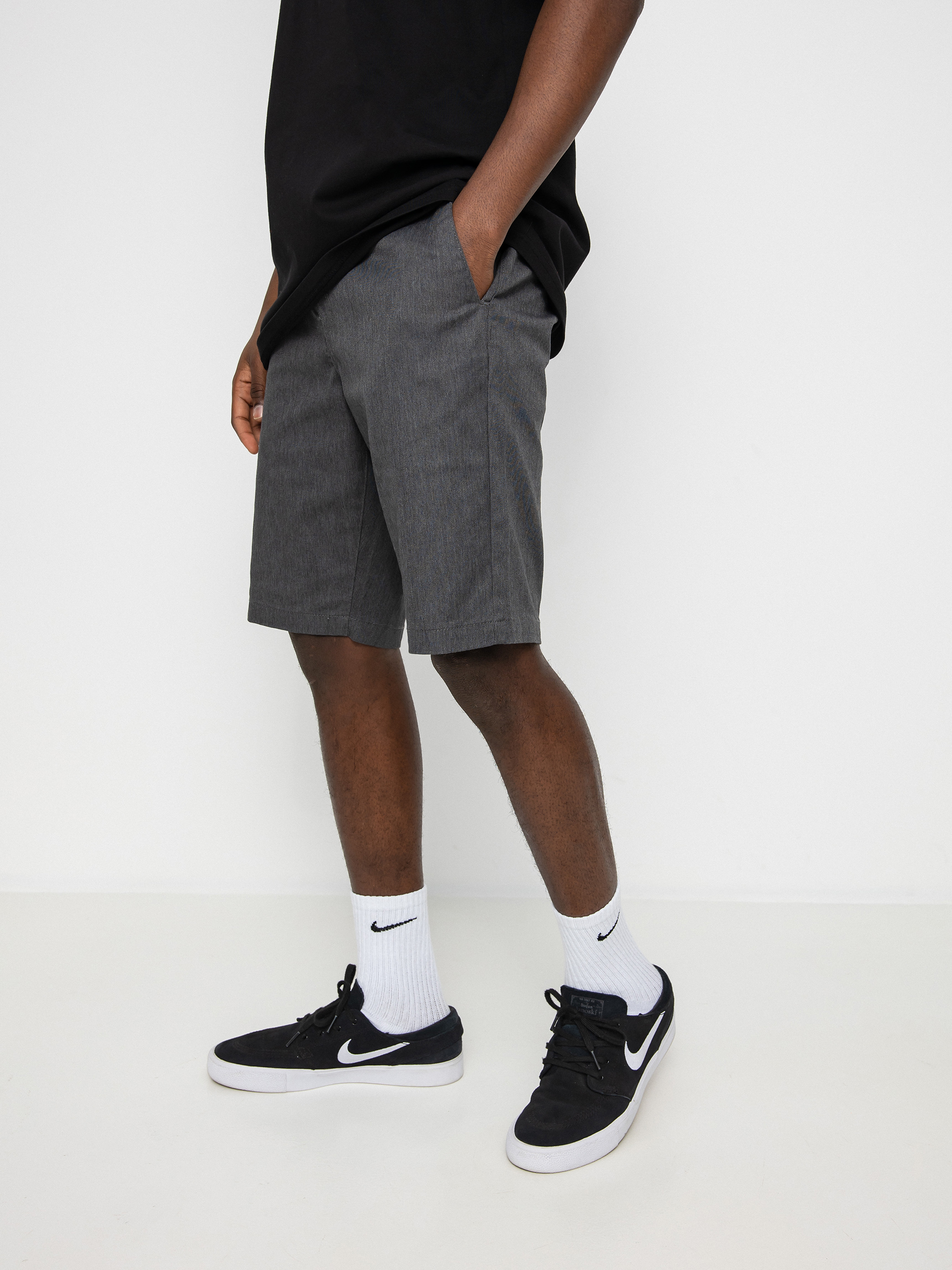 Volcom Frckn Mdn Strch 21 Rövidnadrág (charcoal heather)