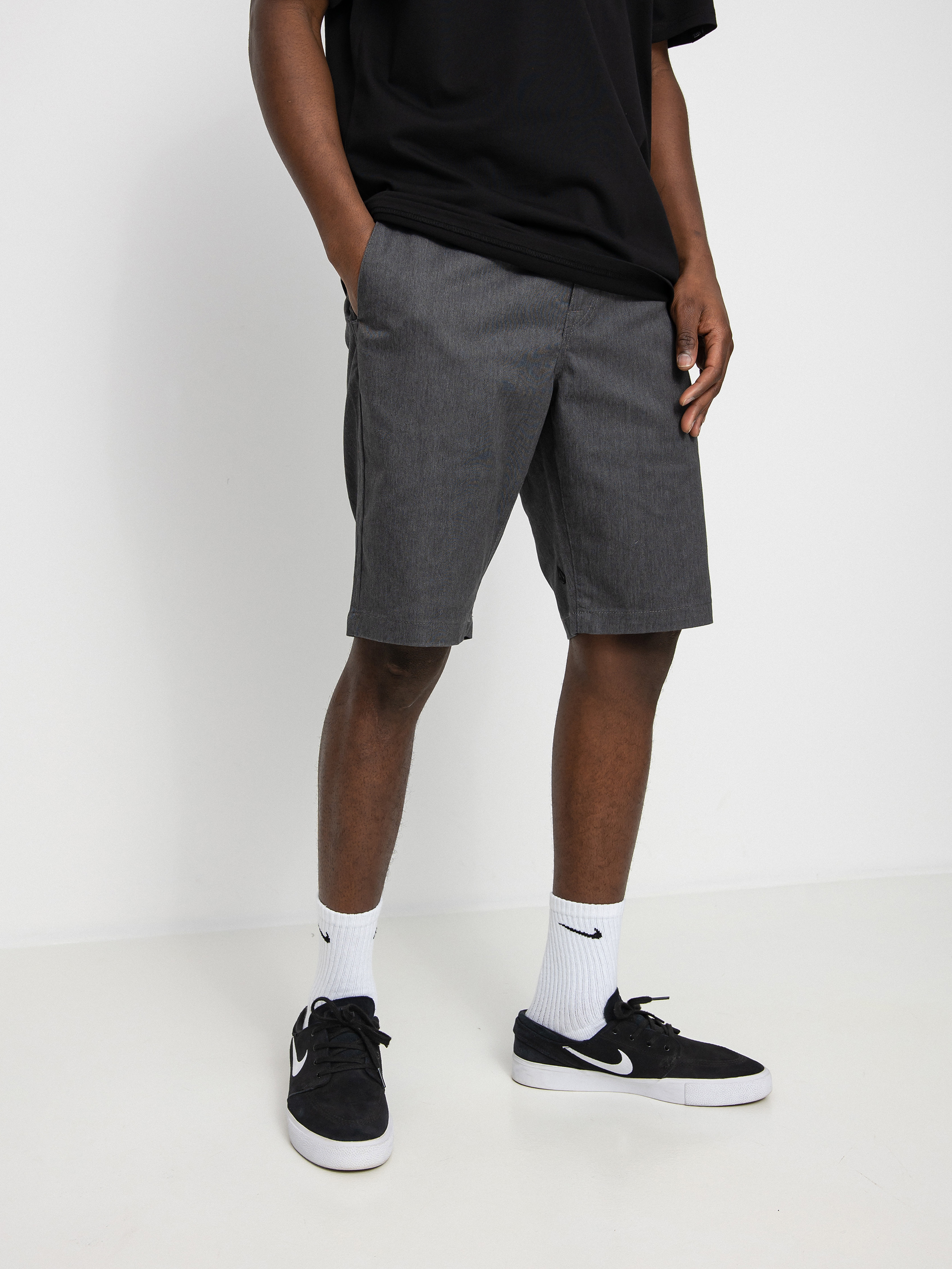 Volcom Frckn Mdn Strch 21 Rövidnadrág (charcoal heather)