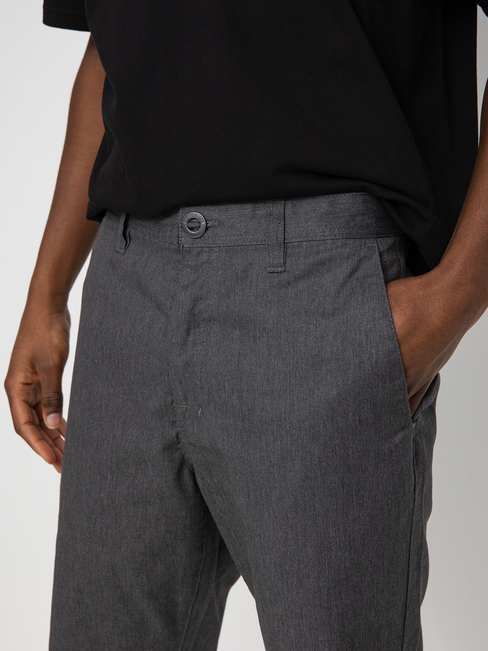 Volcom Frckn Mdn Strch 21 Rövidnadrág (charcoal heather)