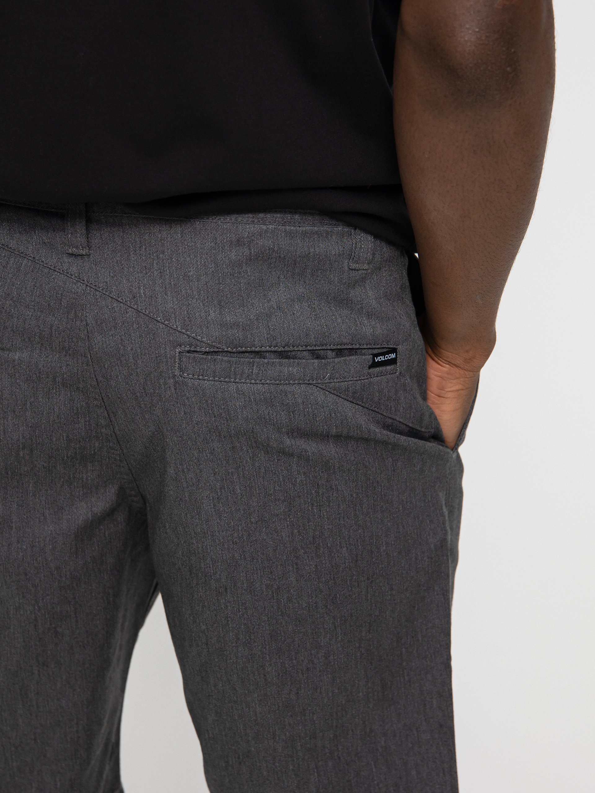 Volcom Frckn Mdn Strch 21 Rövidnadrág (charcoal heather)