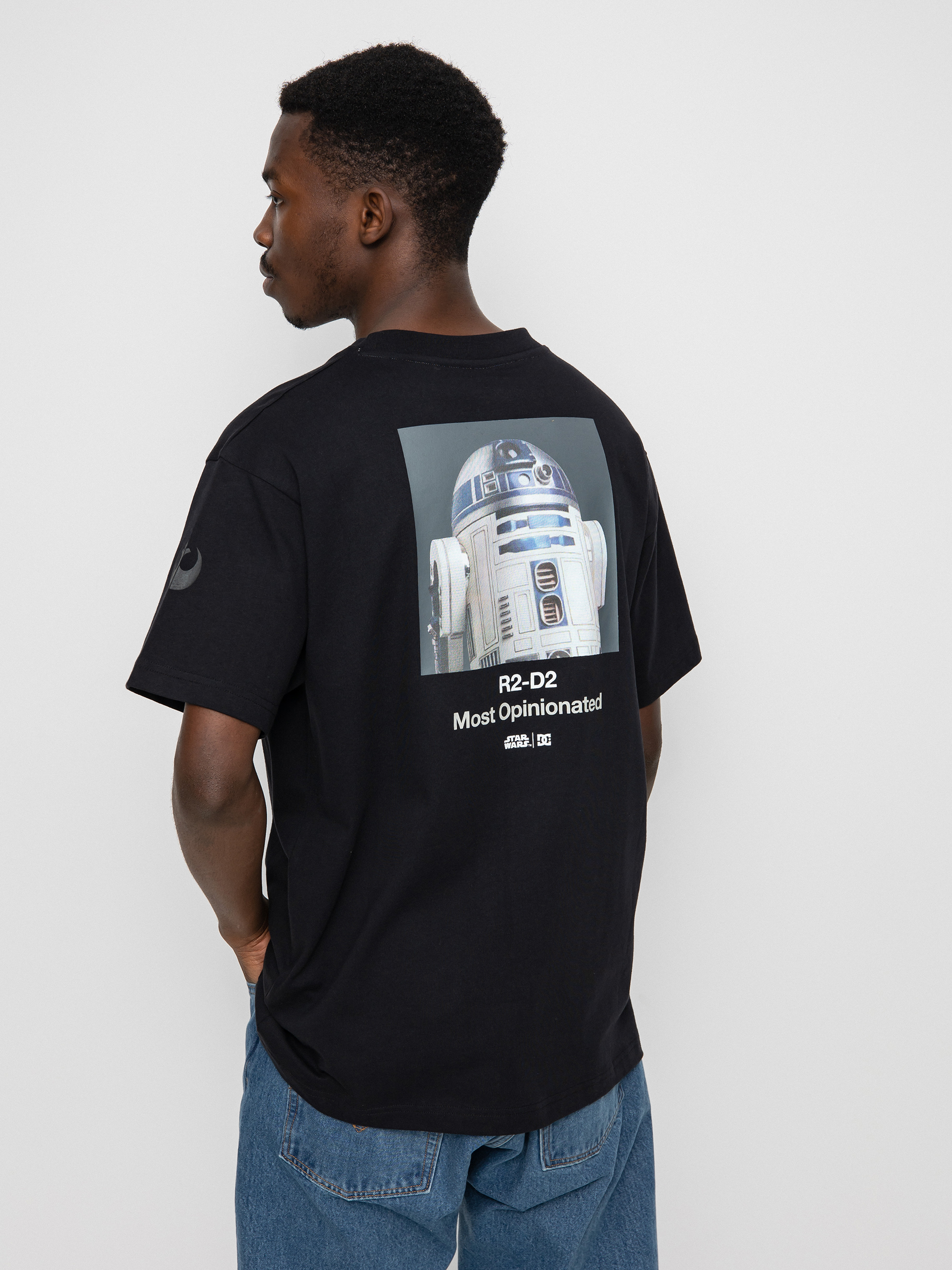 DC X Star Wars R2D2 Class póló (black)