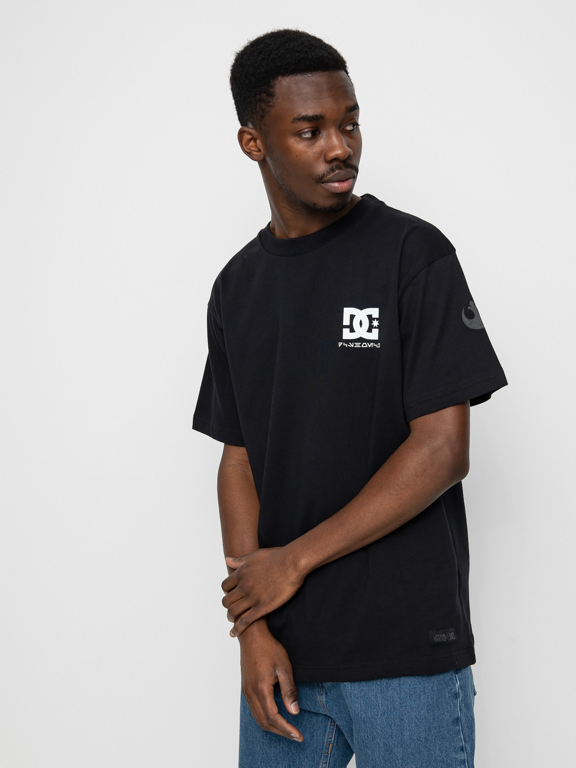 DC X Star Wars R2D2 Class póló (black)