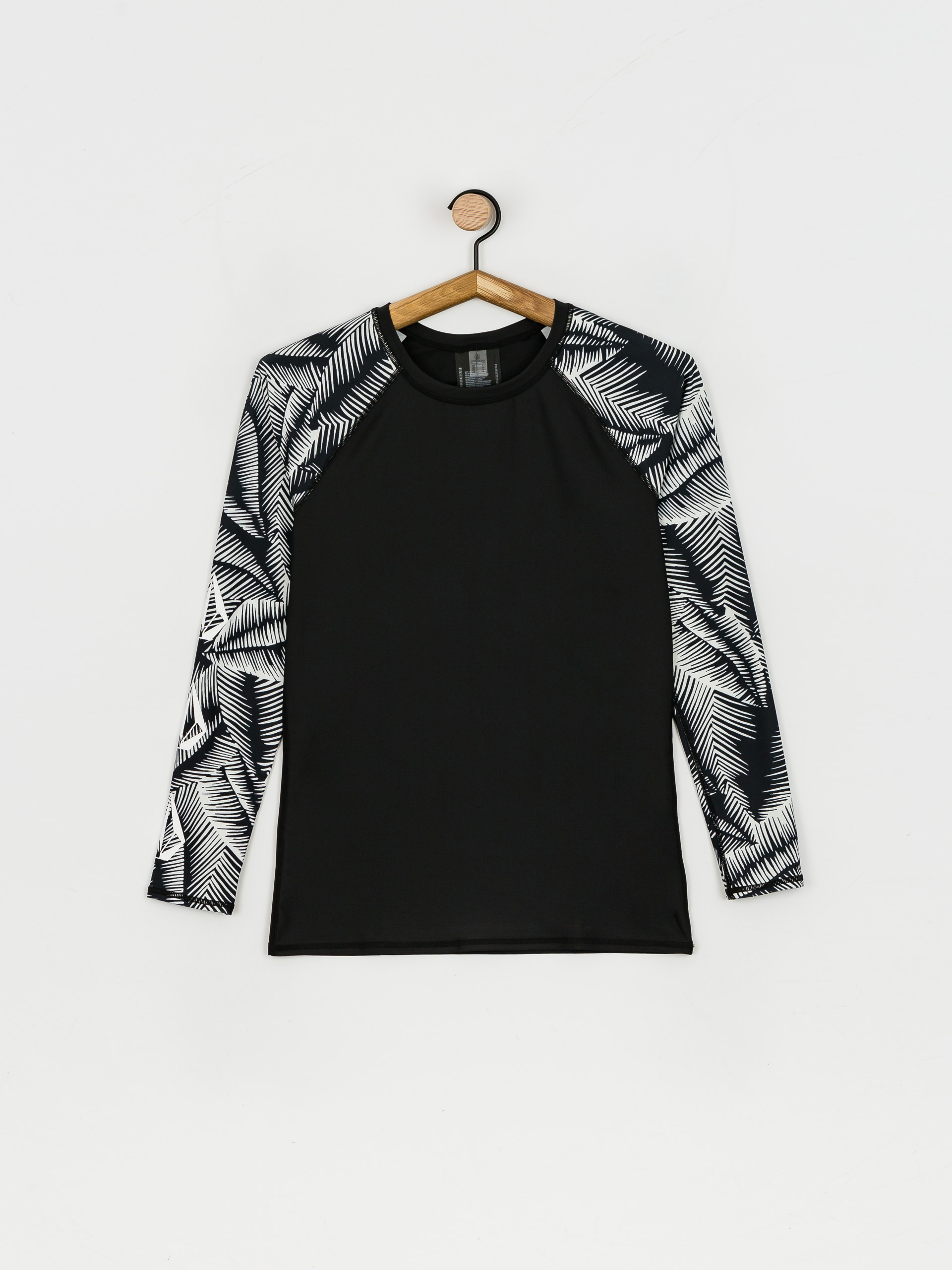 Volcom Stay Or Leaf Hosszú ujjú felső Wmn (black)