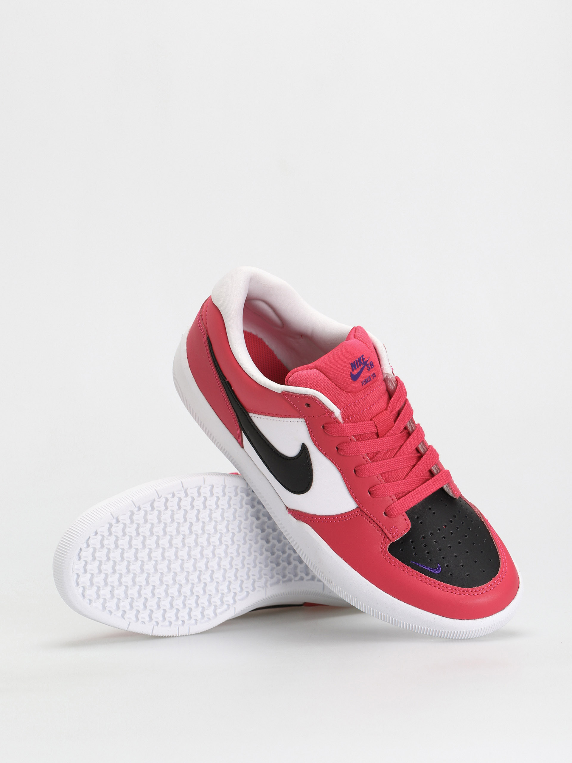 Nike SB Force 58 Premium Cipők (rush pink/black white court purple)