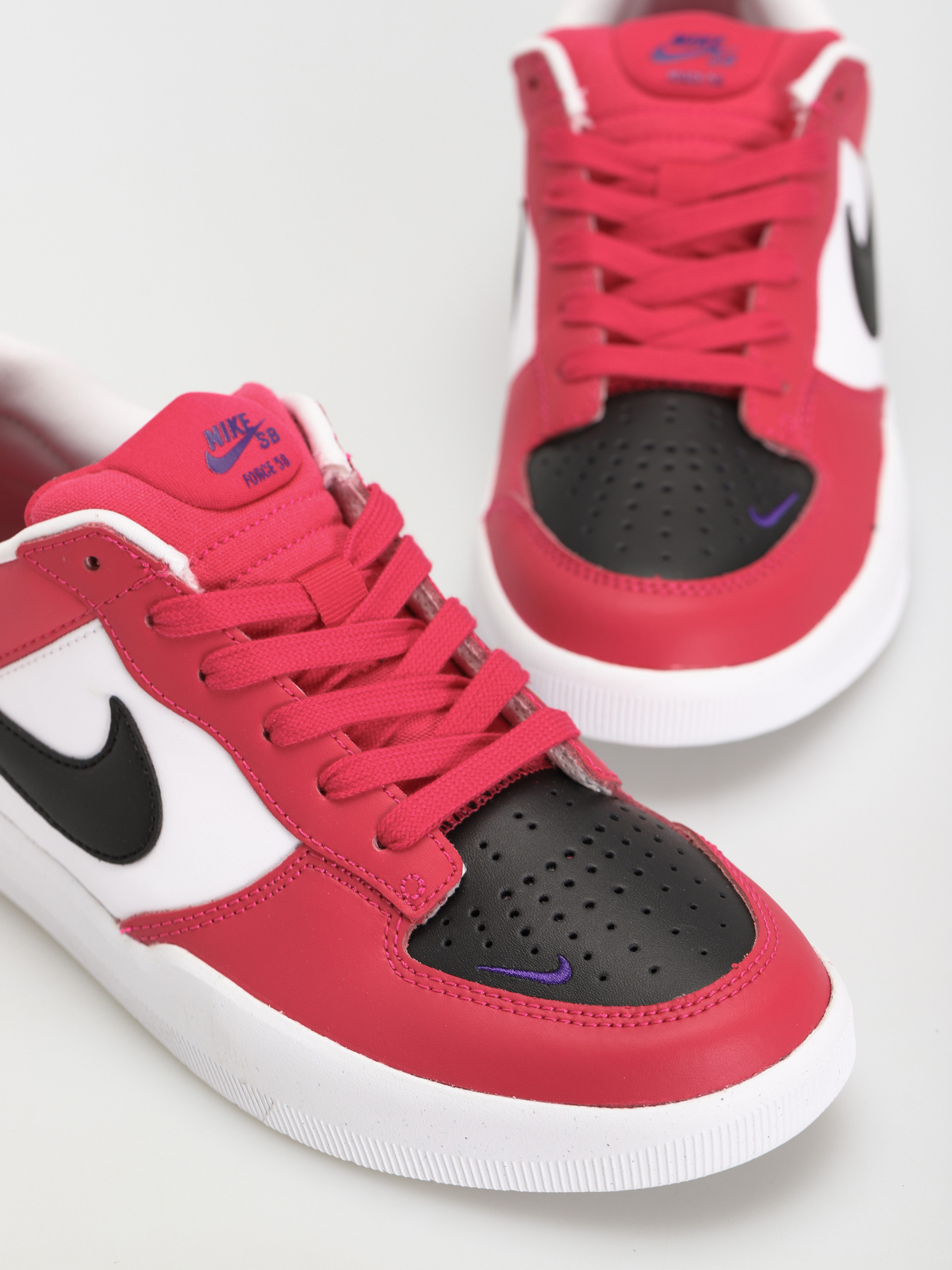 Nike SB Force 58 Premium Cipők (rush pink/black white court purple)