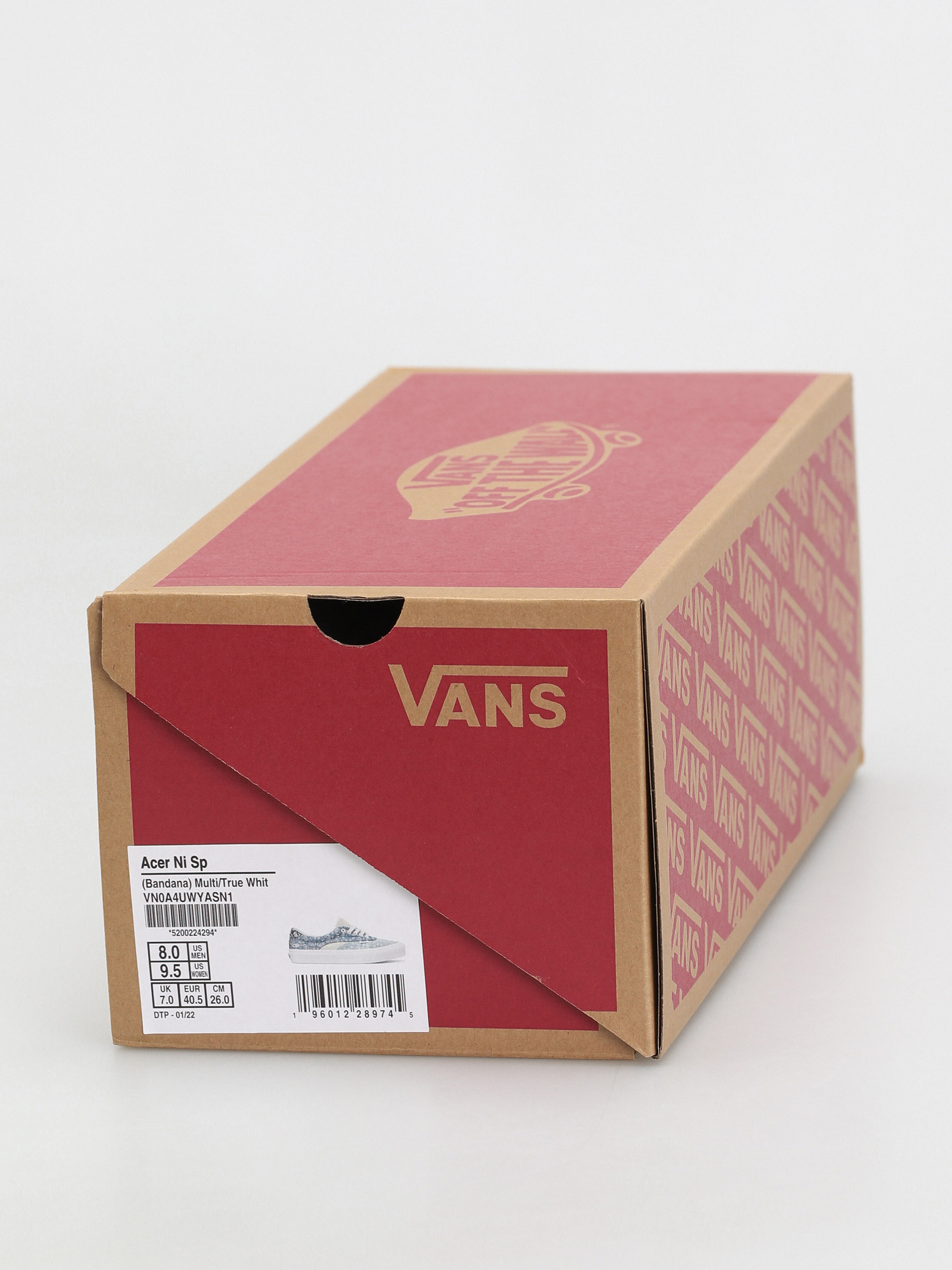 Vans Acer Ni Sp Cipők (bandana/multi/true white)