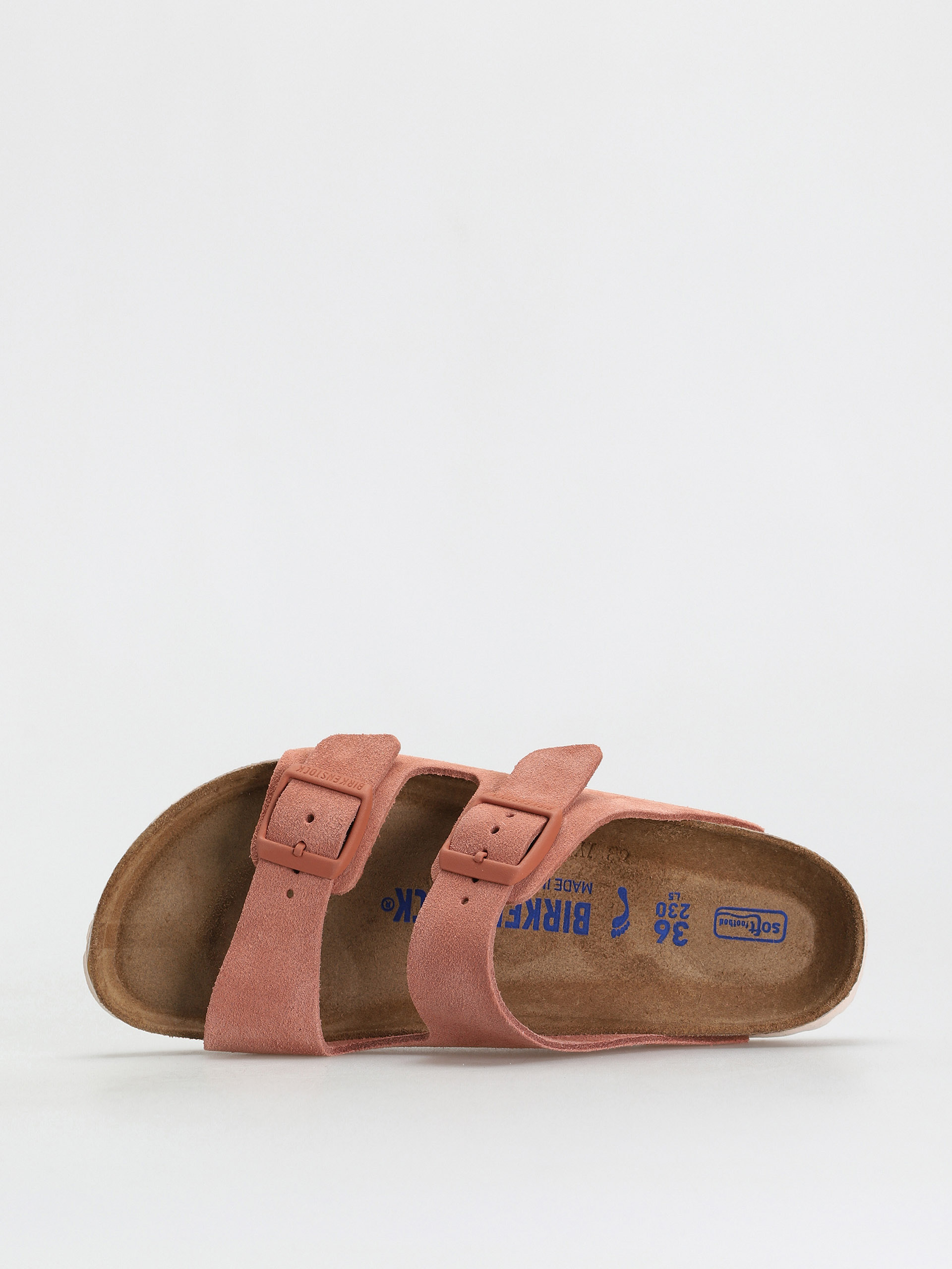 Birkenstock Arizona Sfb Narrow Flip-flop papucsok Wmn (earth red suede leather)