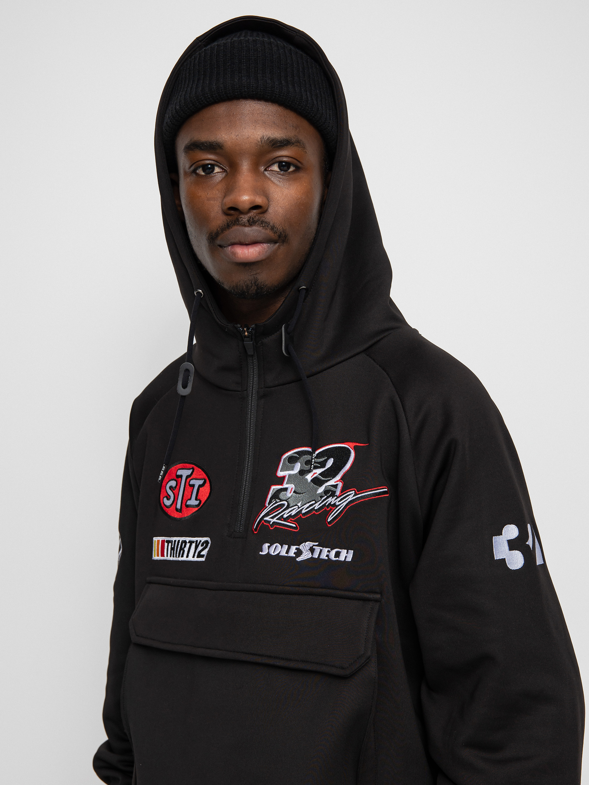 ThirtyTwo Zeb Signature Tech HD Kapucnis pulóver (black/red)