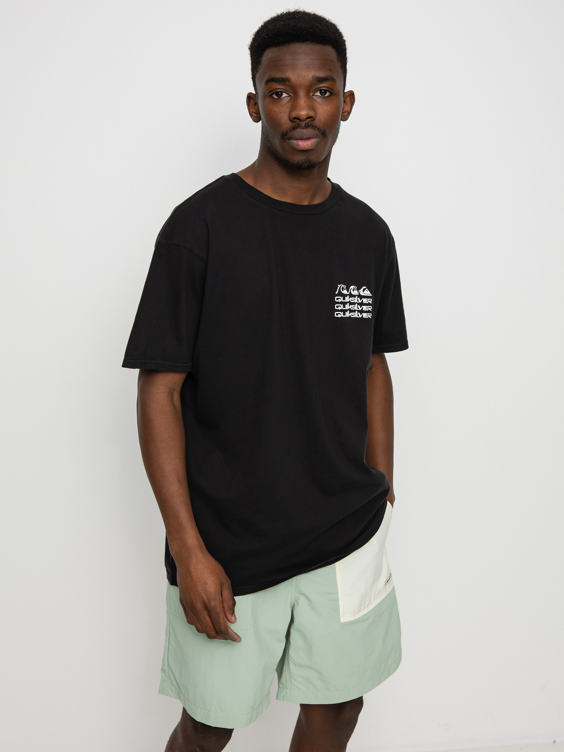 Quiksilver Surf Legends póló (black)