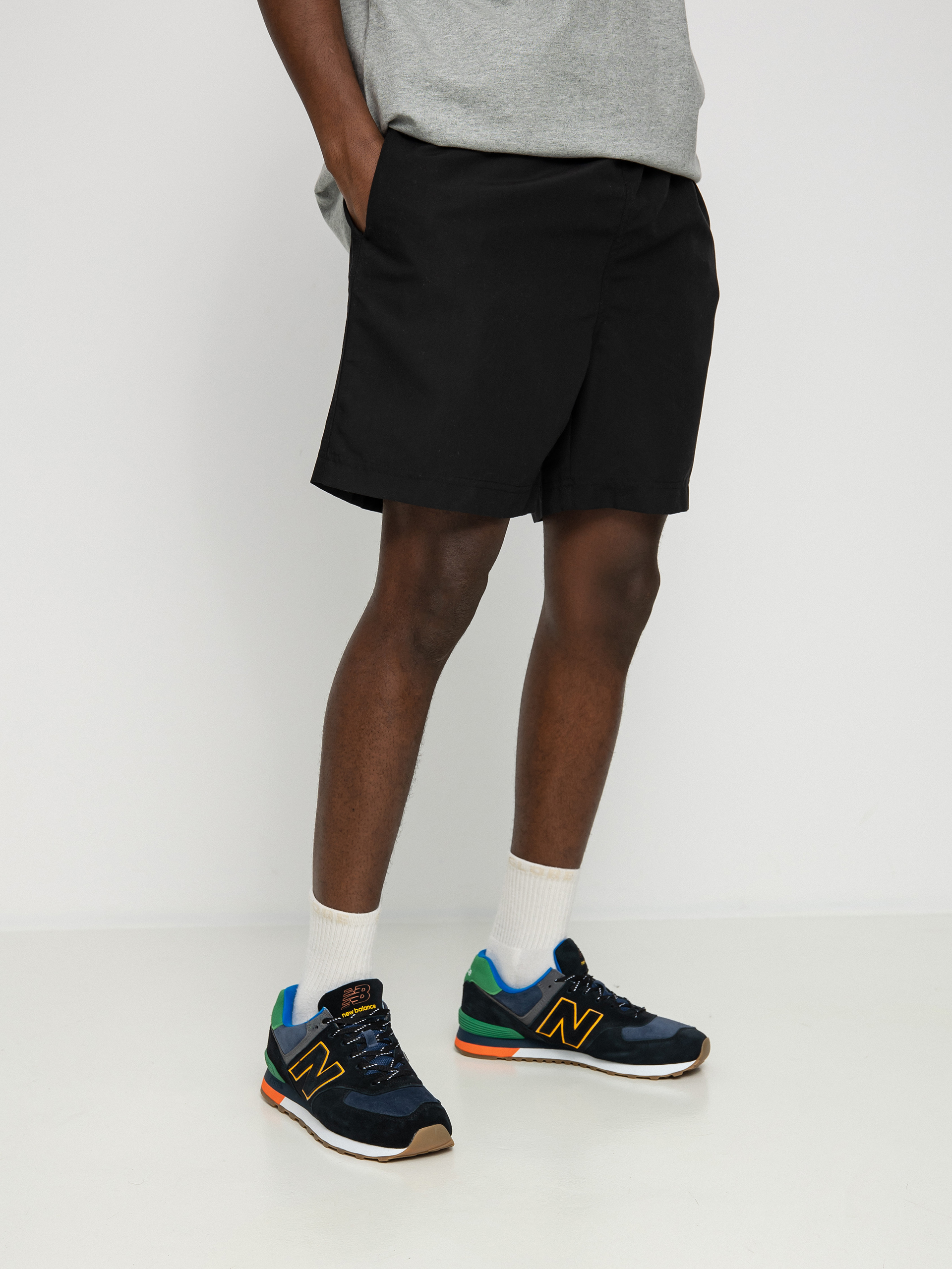 Carhartt WIP Chase Swim Rövidnadrág (black/gold)