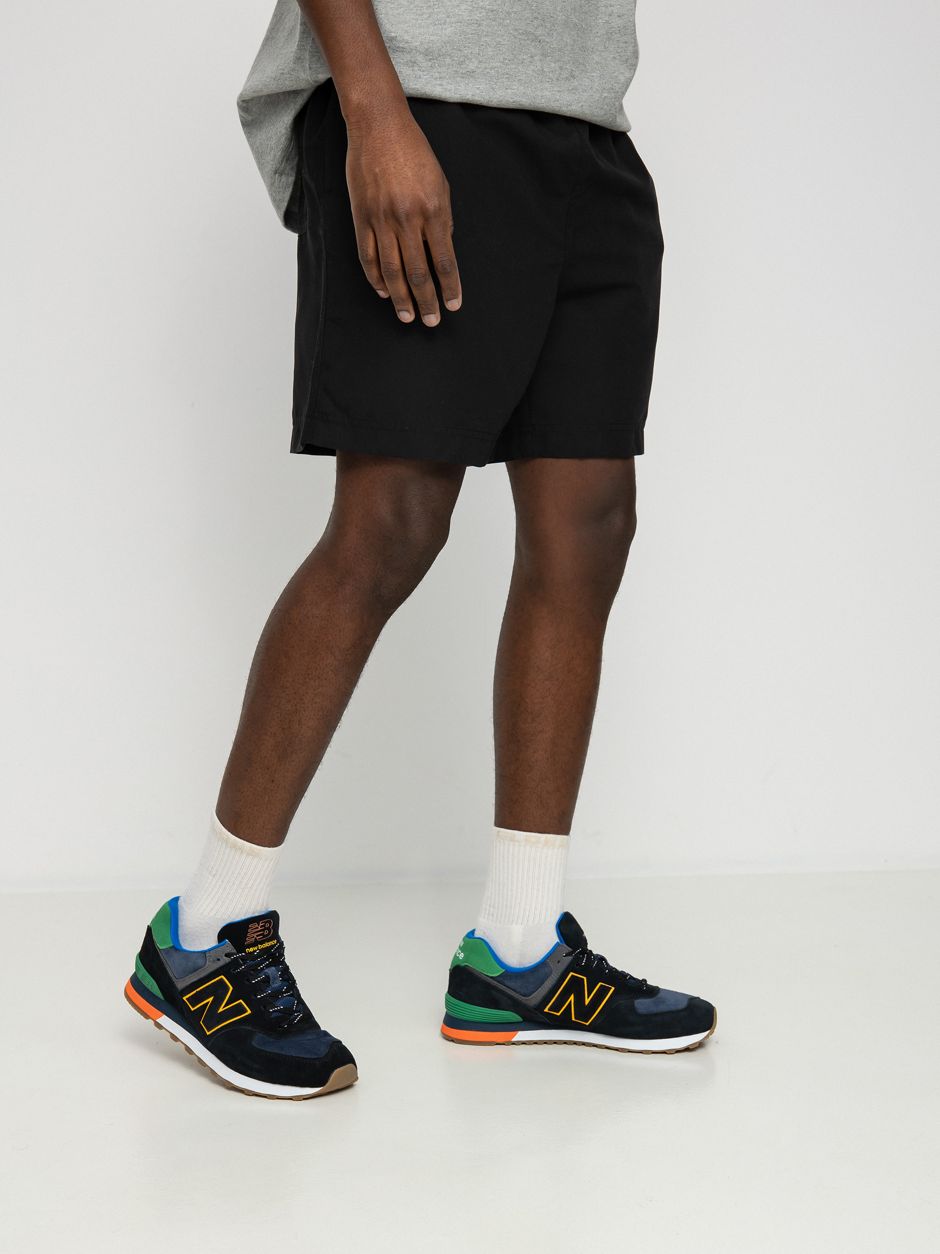 Carhartt WIP Chase Swim Rövidnadrág (black/gold)