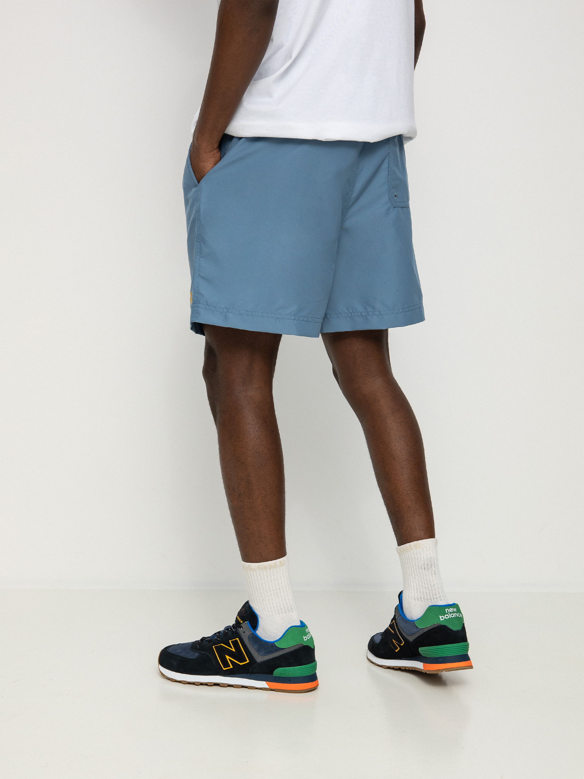 Carhartt WIP Chase Swim Rövidnadrág (icy water/gold)