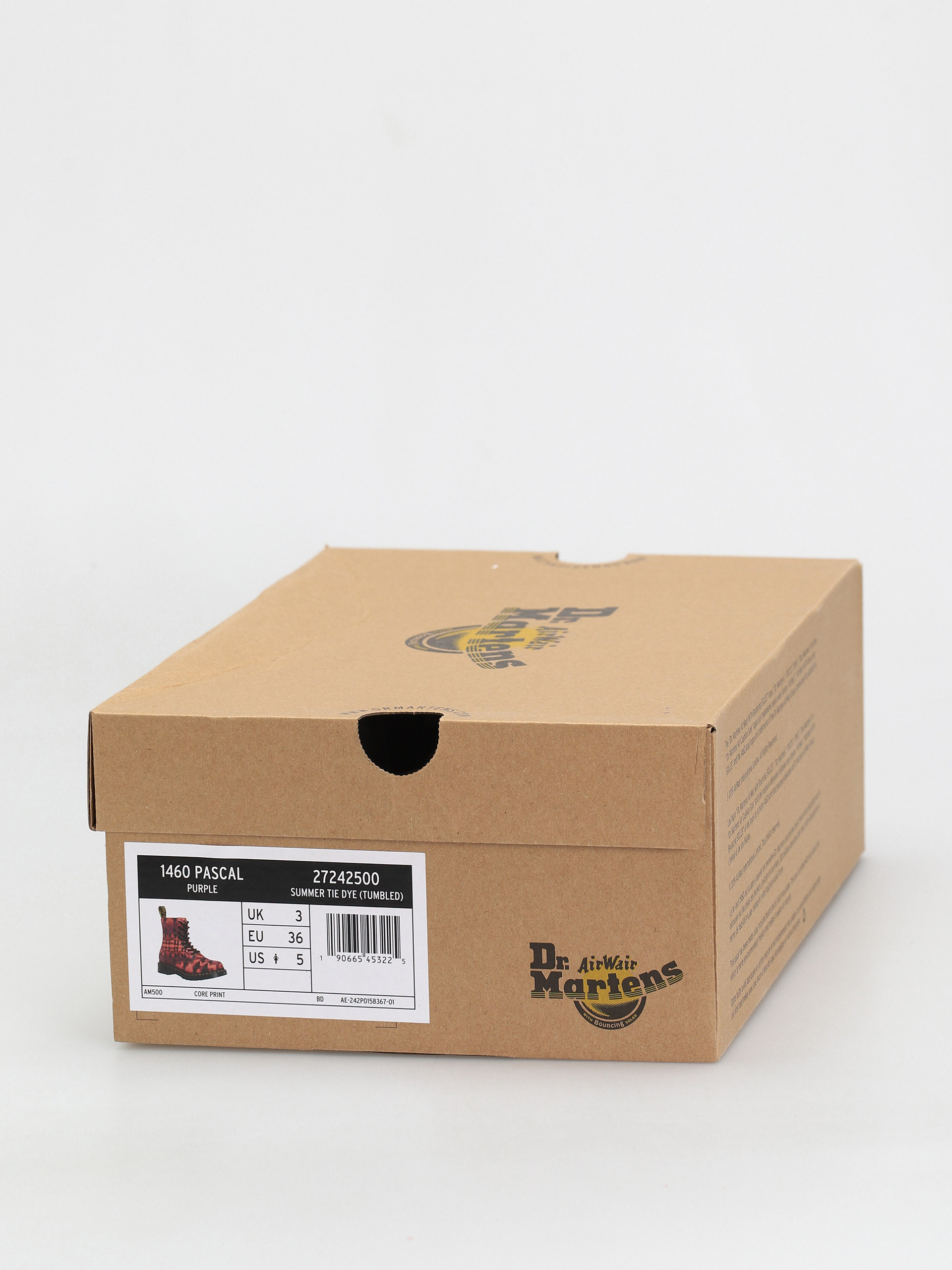 Dr. Martens 1460 Pascal Cipők Wmn (purple summer tie dye)