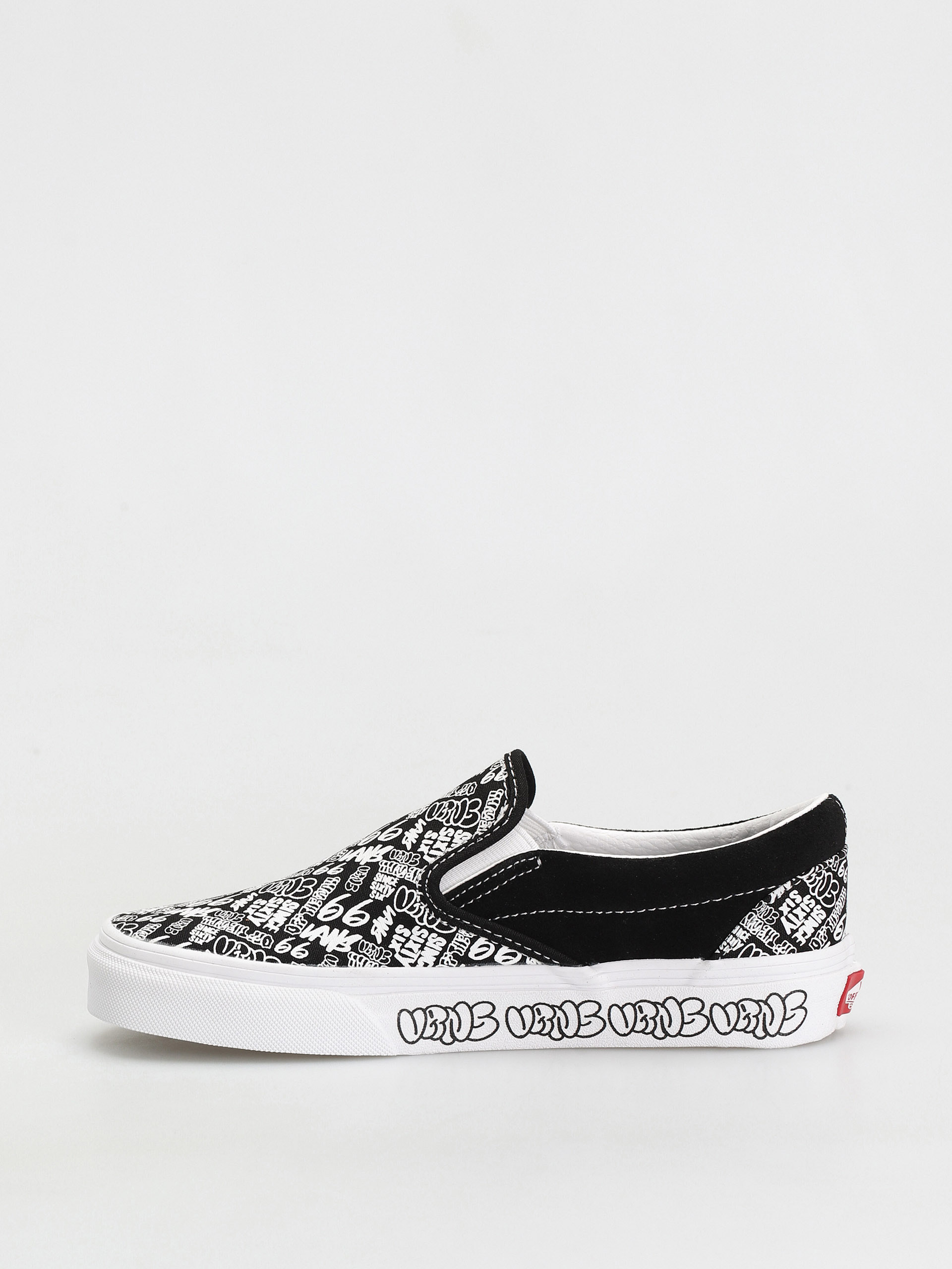 Vans Classic Slip On Cipők (graffiti/black/white)