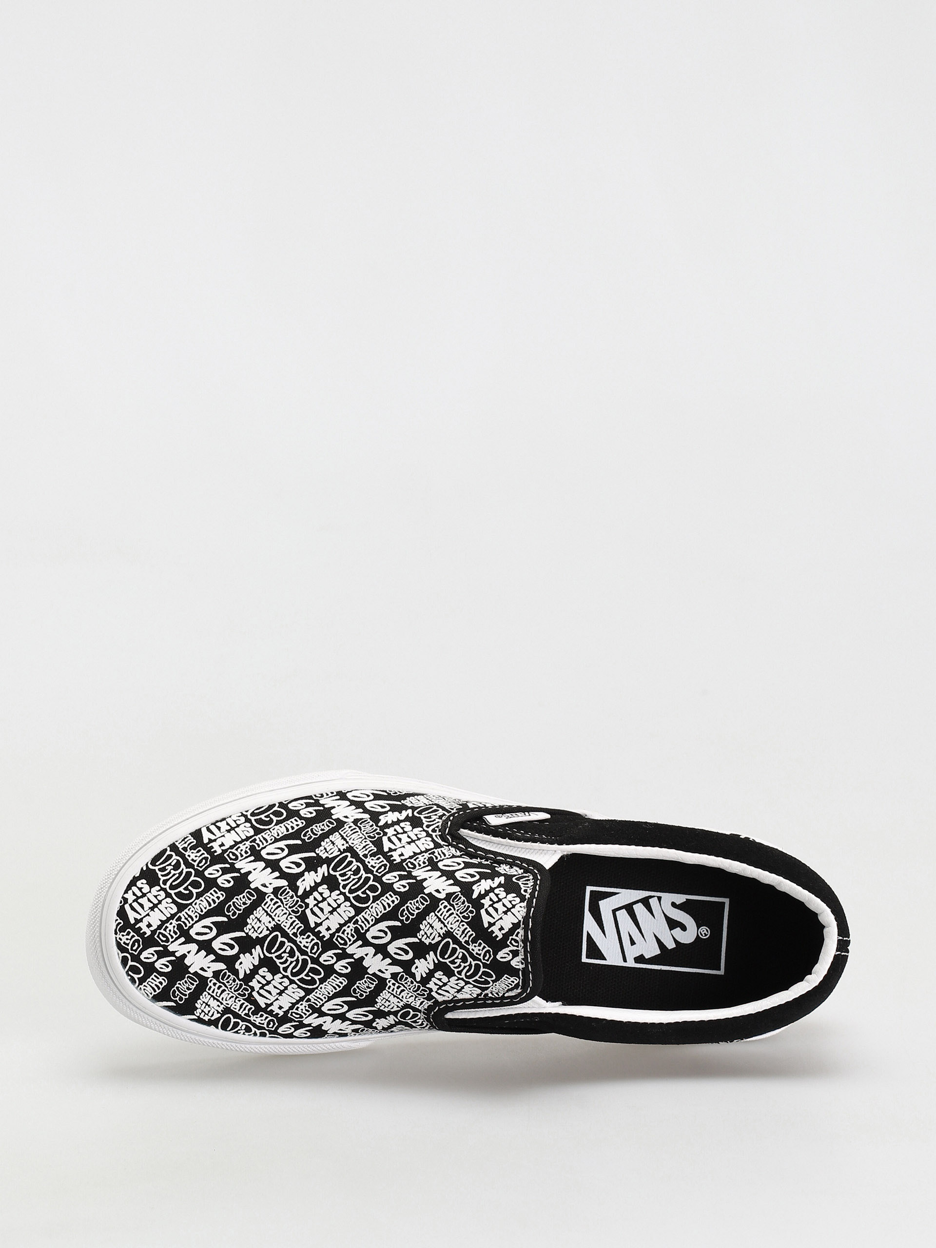 Vans Classic Slip On Cipők (graffiti/black/white)