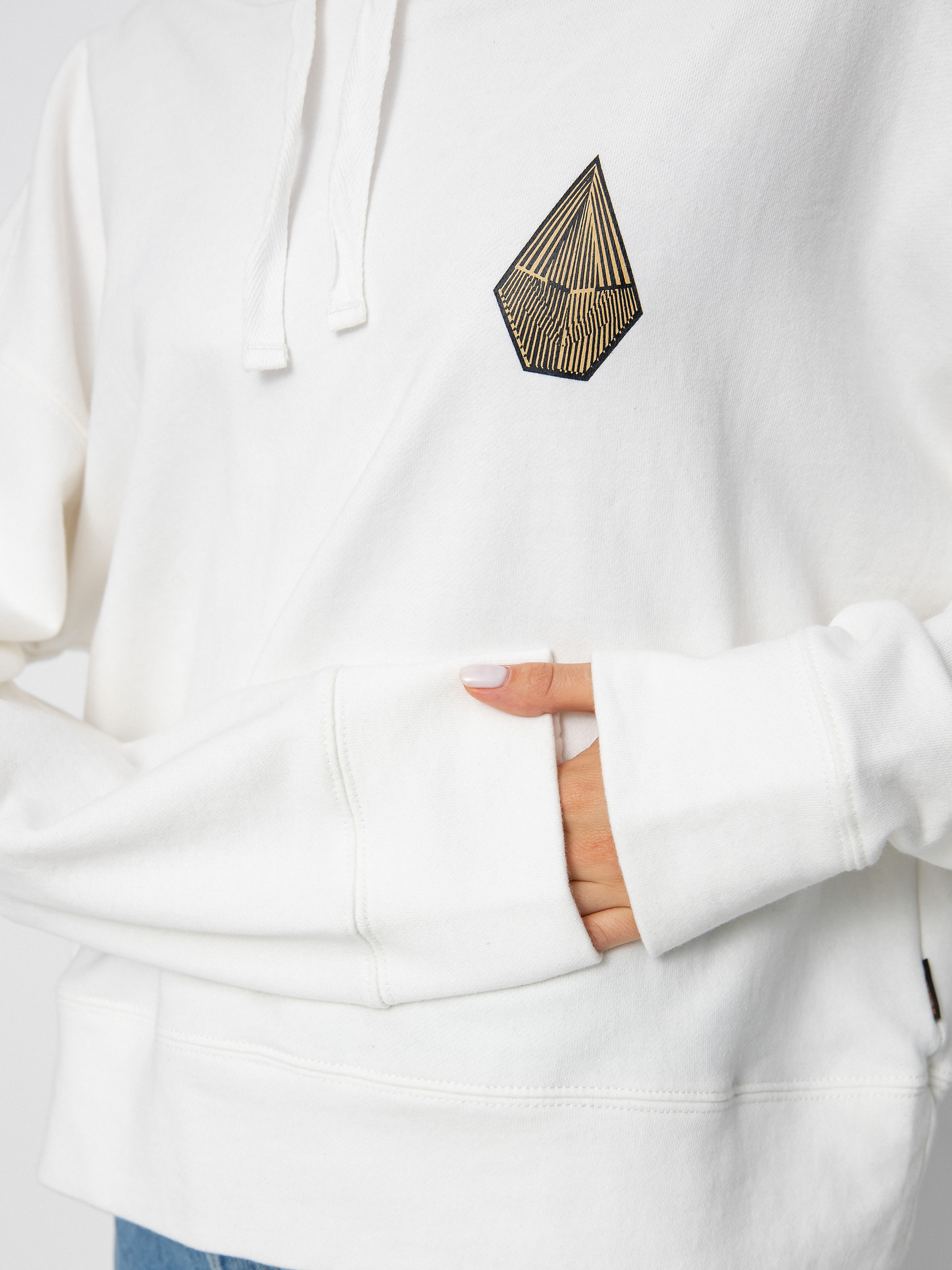 Volcom Thomas Hooper HD Kapucnis pulóver Wmn (star white)