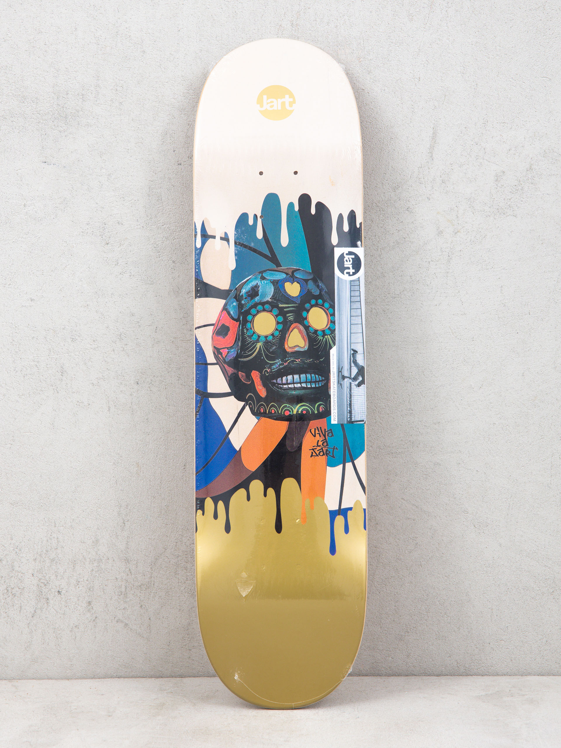 Jart Golden Gördeszka lap (skull)