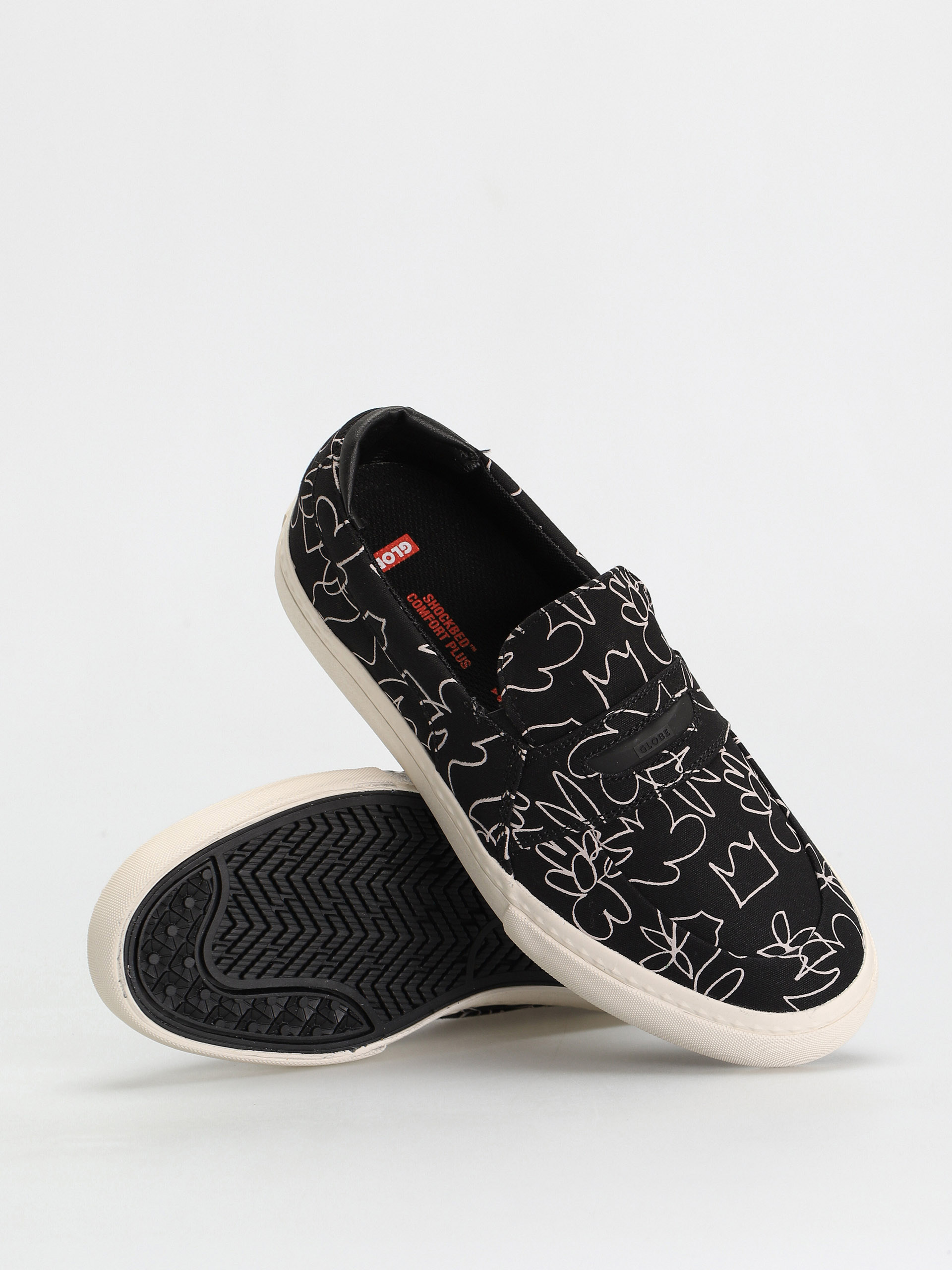 Globe Liaizon Cipők (black/antique/bootleg dreams)