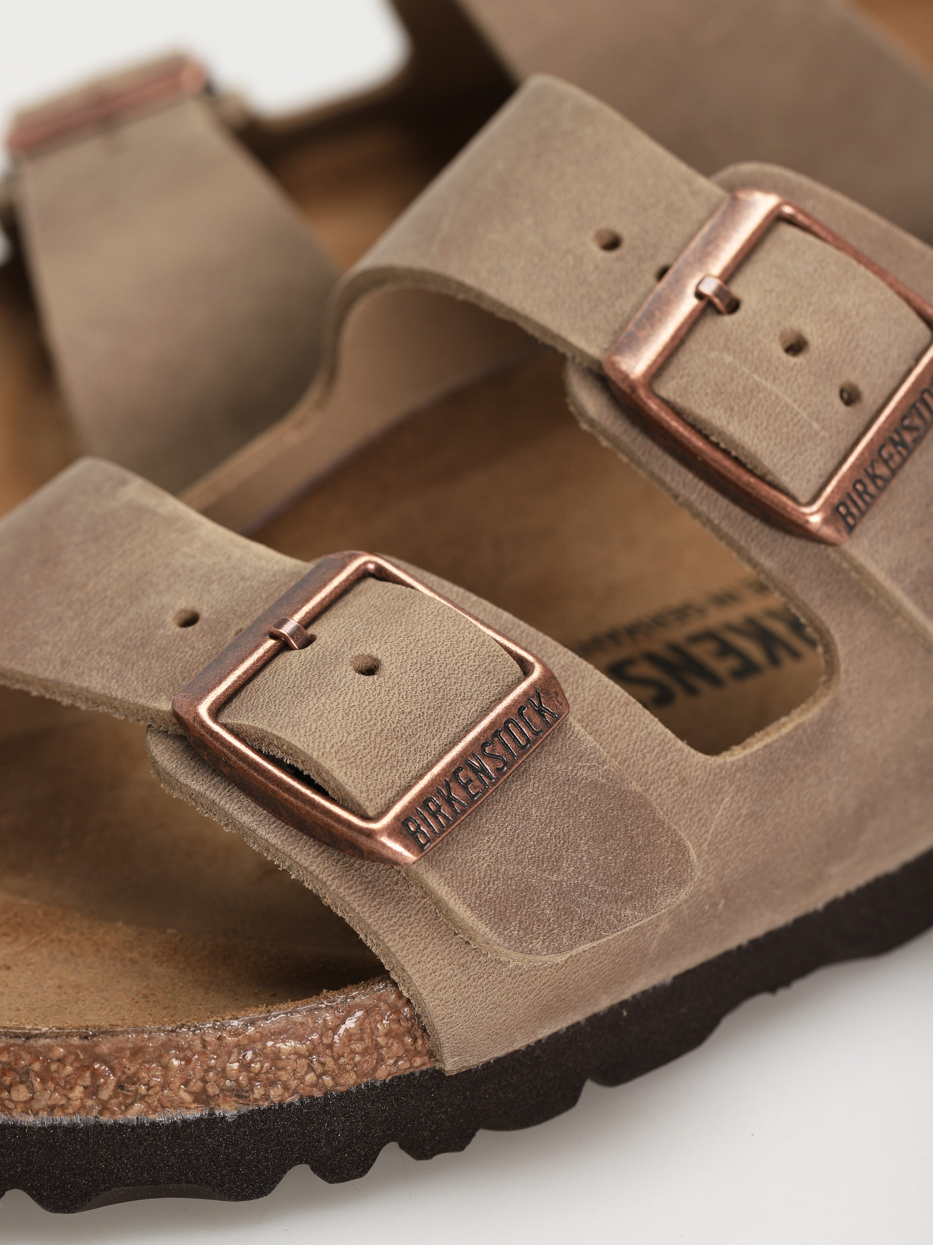 Birkenstock Arizona Narrow Flip-flop papucsok Wmn (tabacco brown waxy leather)