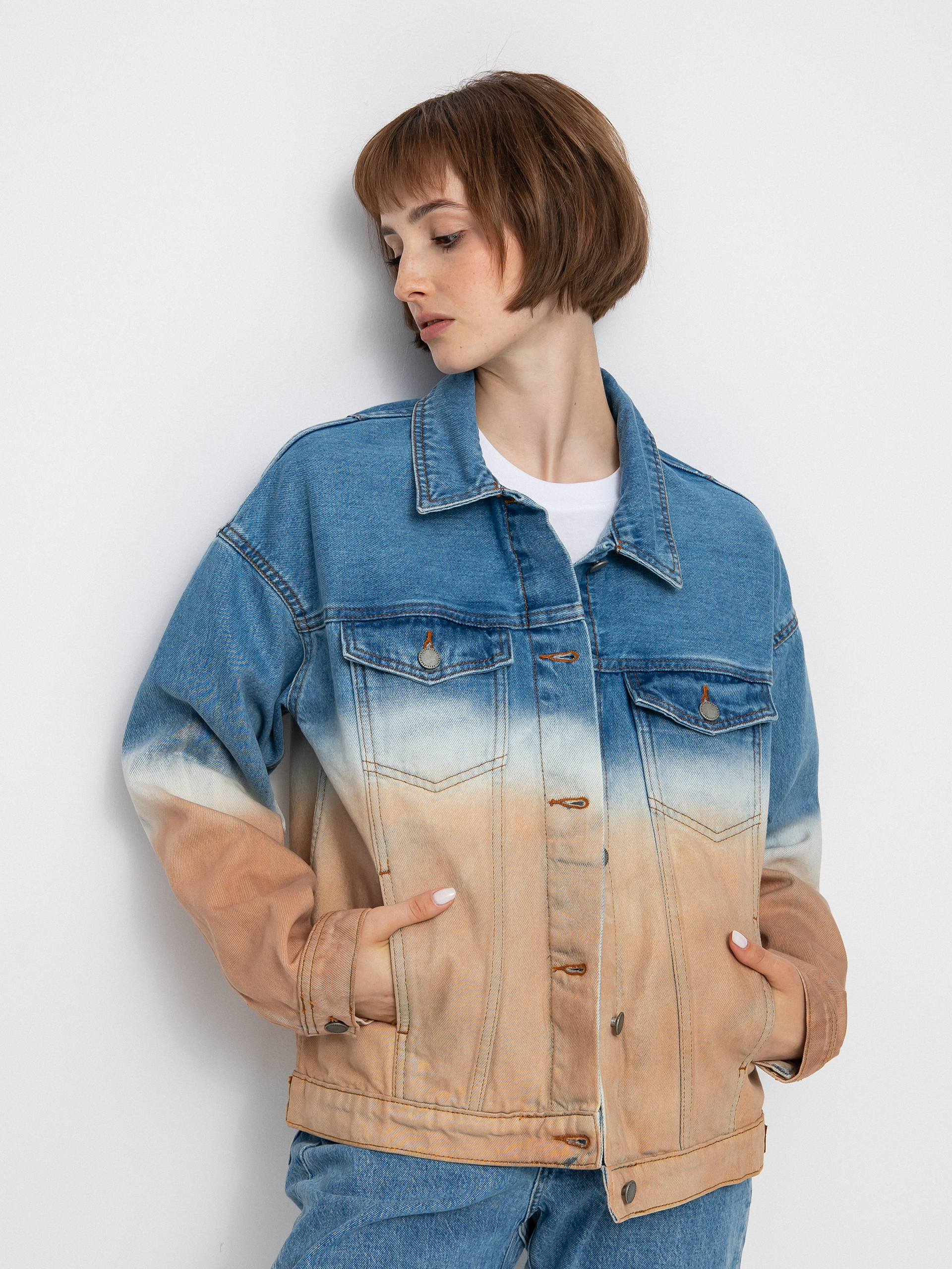 Roxy Sun Dipped Dzseki Wmn (cool blue toast denim degreade)