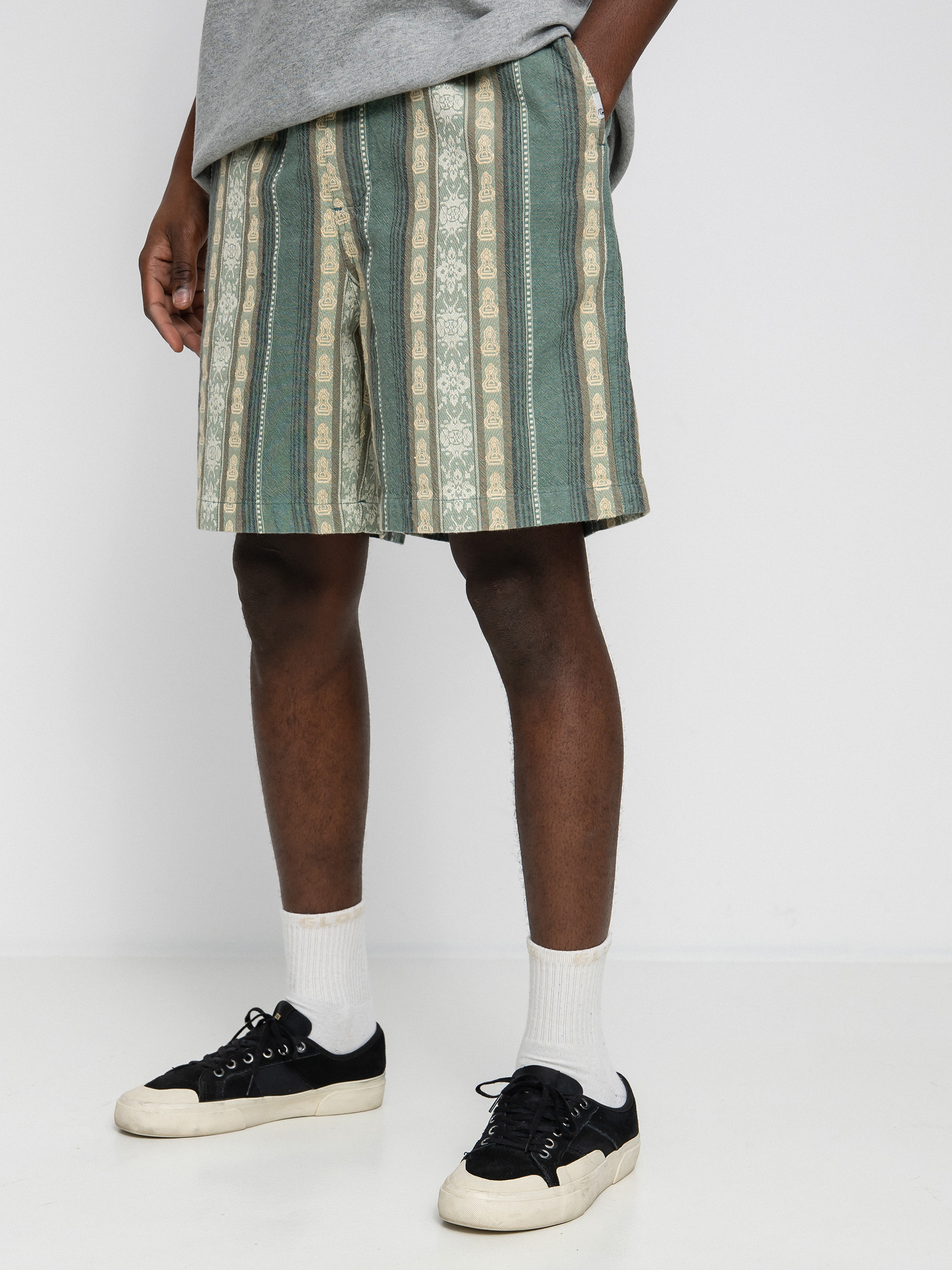 Quiksilver Taxer Jaccquard Rövidnadrág (sea pine vertical jacq)