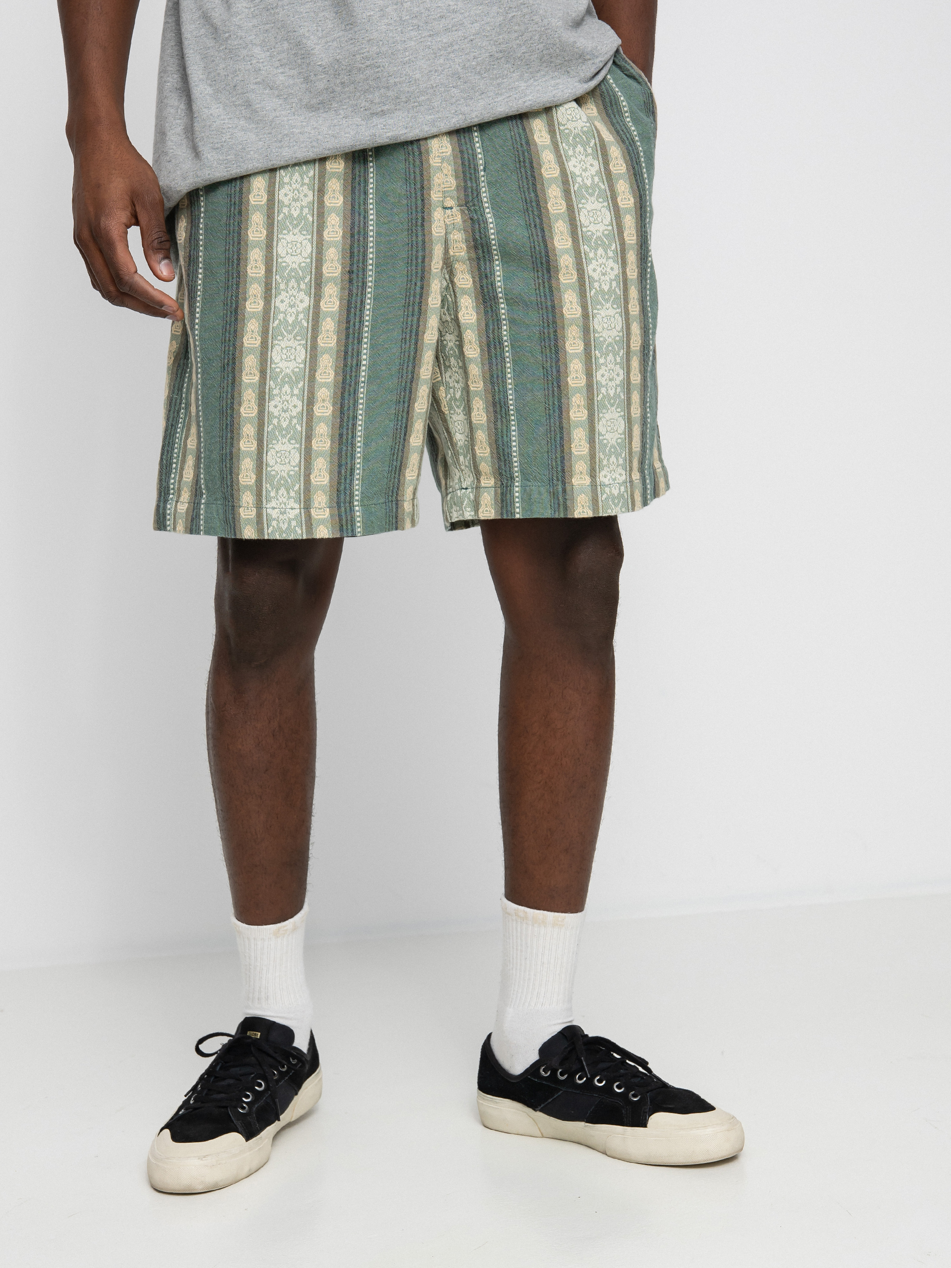 Quiksilver Taxer Jaccquard Rövidnadrág (sea pine vertical jacq)