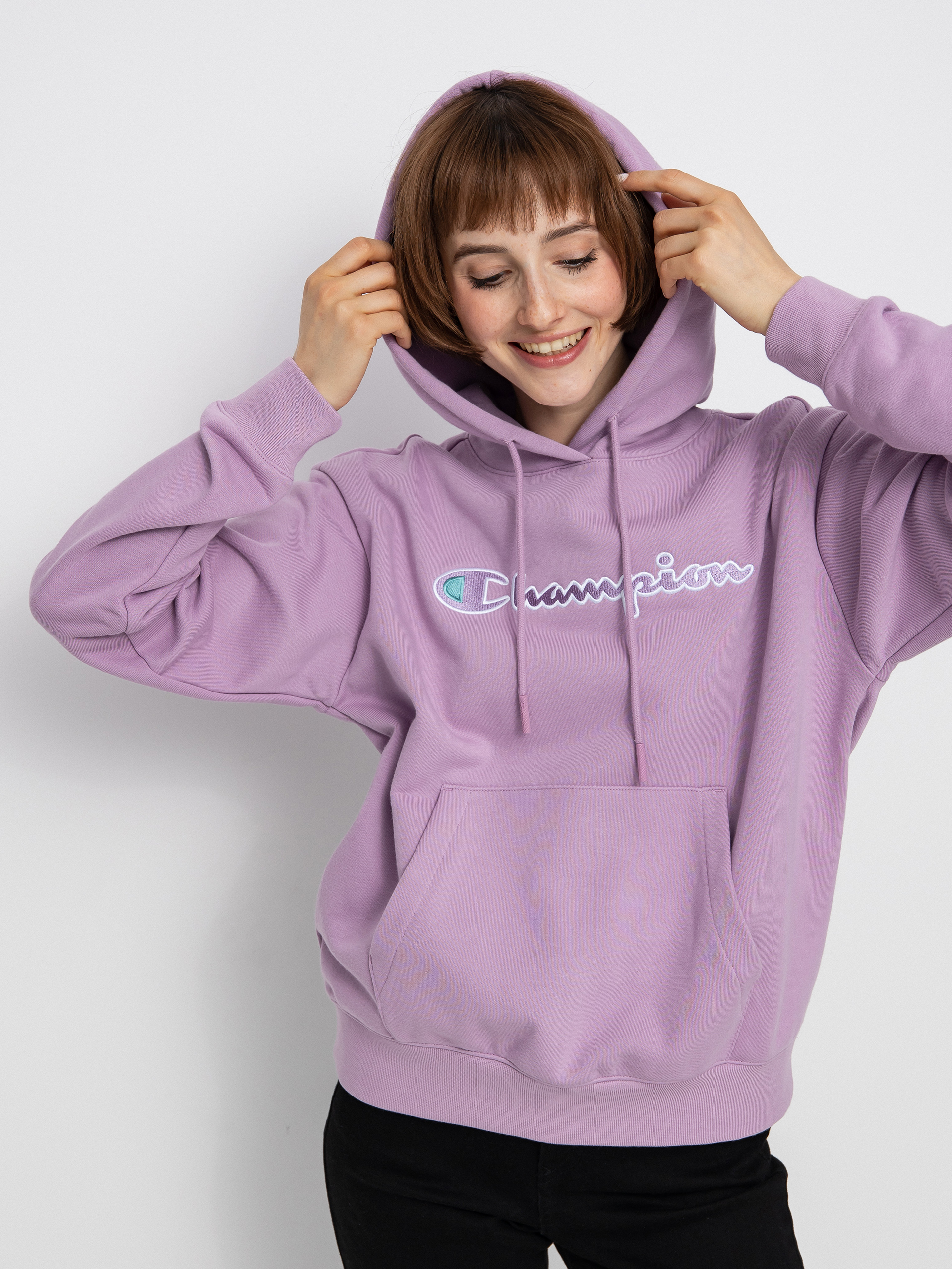 Champion Hooded Sweatshirt 114919 HD Kapucnis pulóver Wmn (grl)