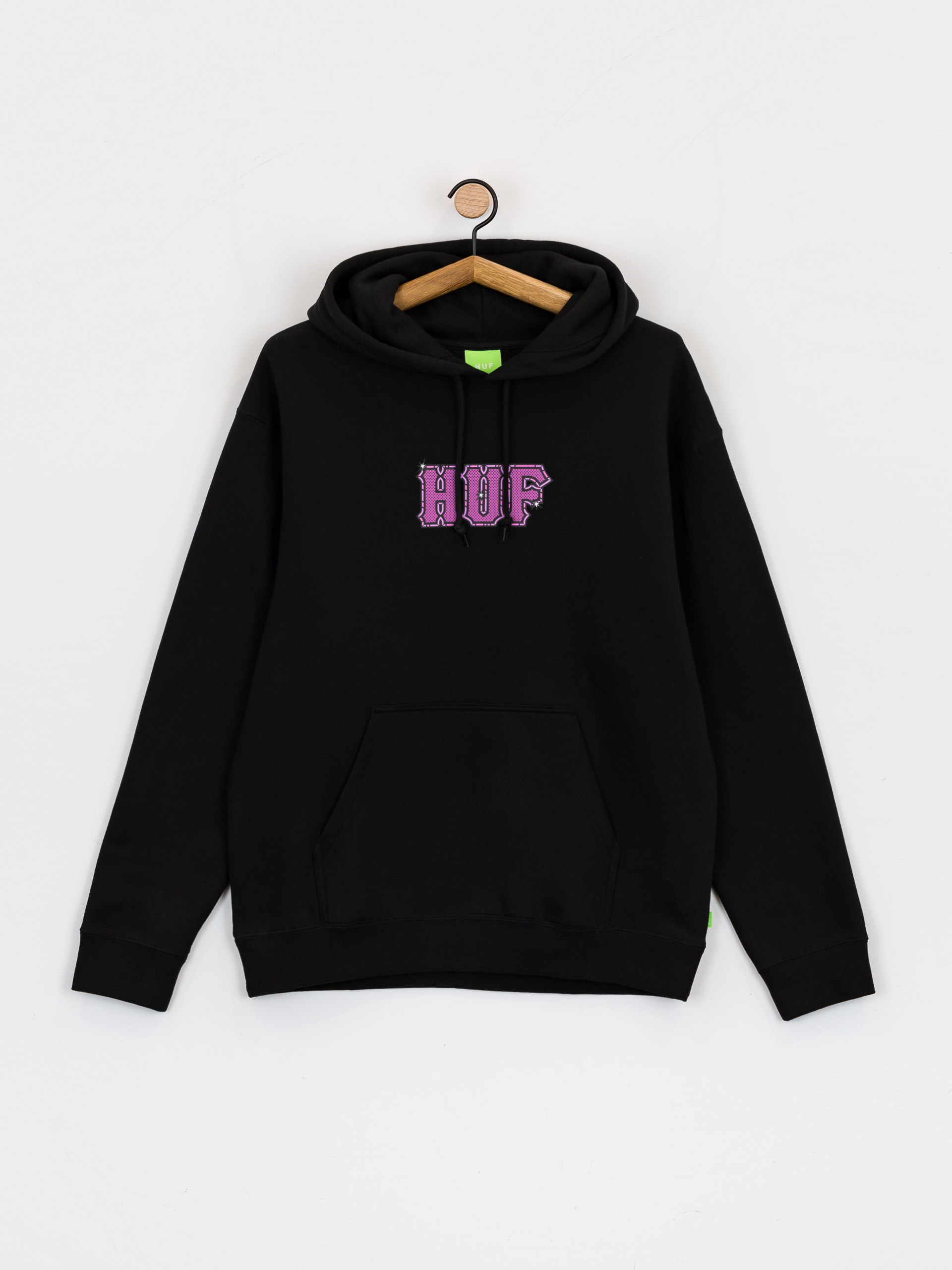 HUF Amazing H HD Kapucnis pulóver (black)