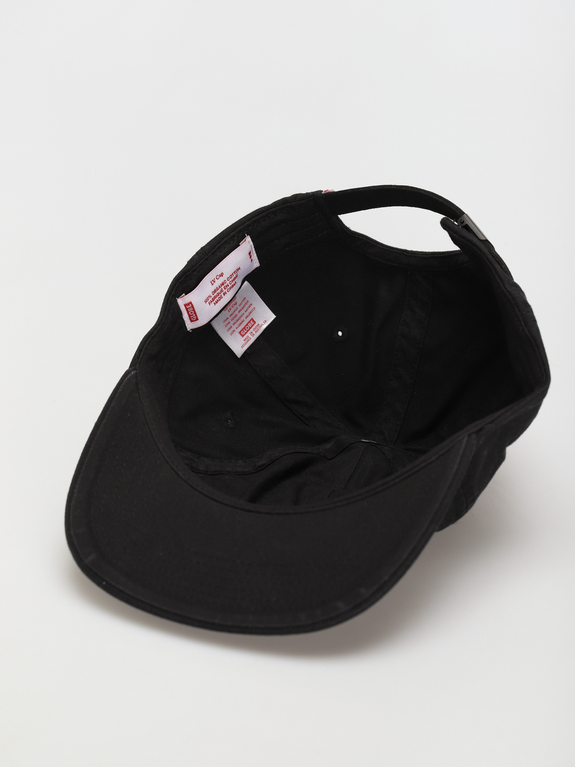 Globe Lv Baseball sapka (washed black)