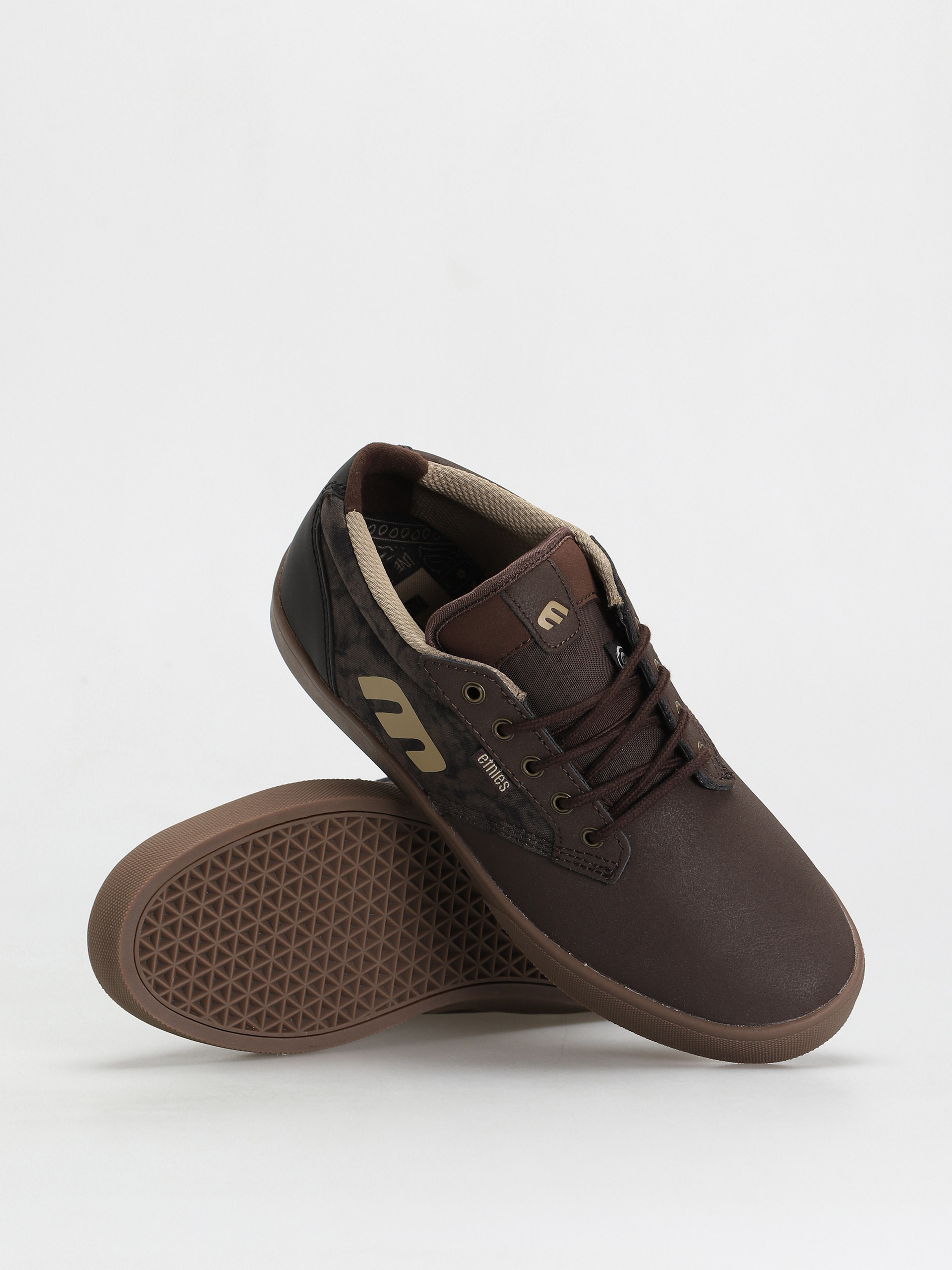 Etnies Jameson Mid Crank Cipők (brown/tan/gum)