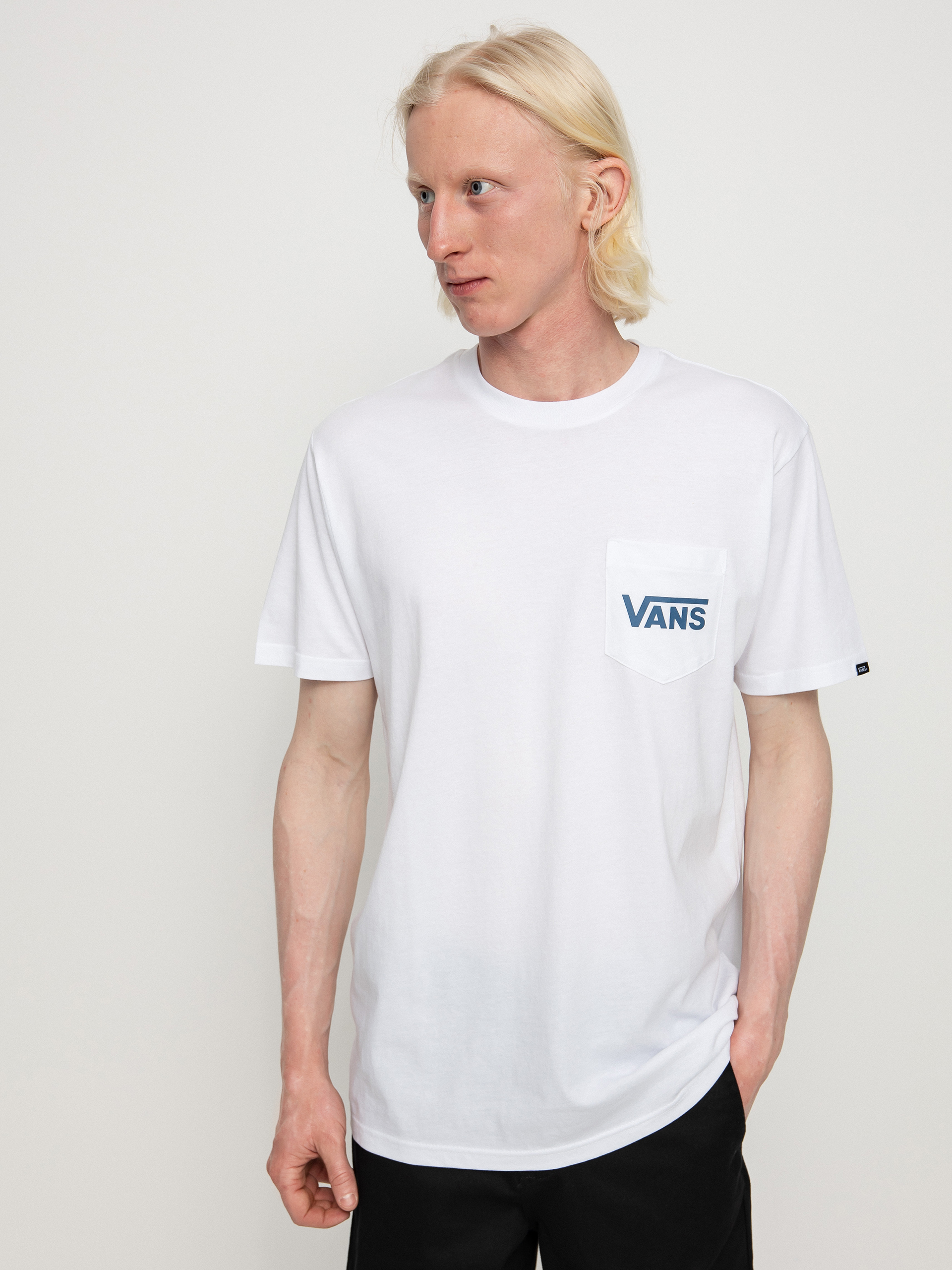 Vans Otw Classic póló (white/true navy/aquatic)