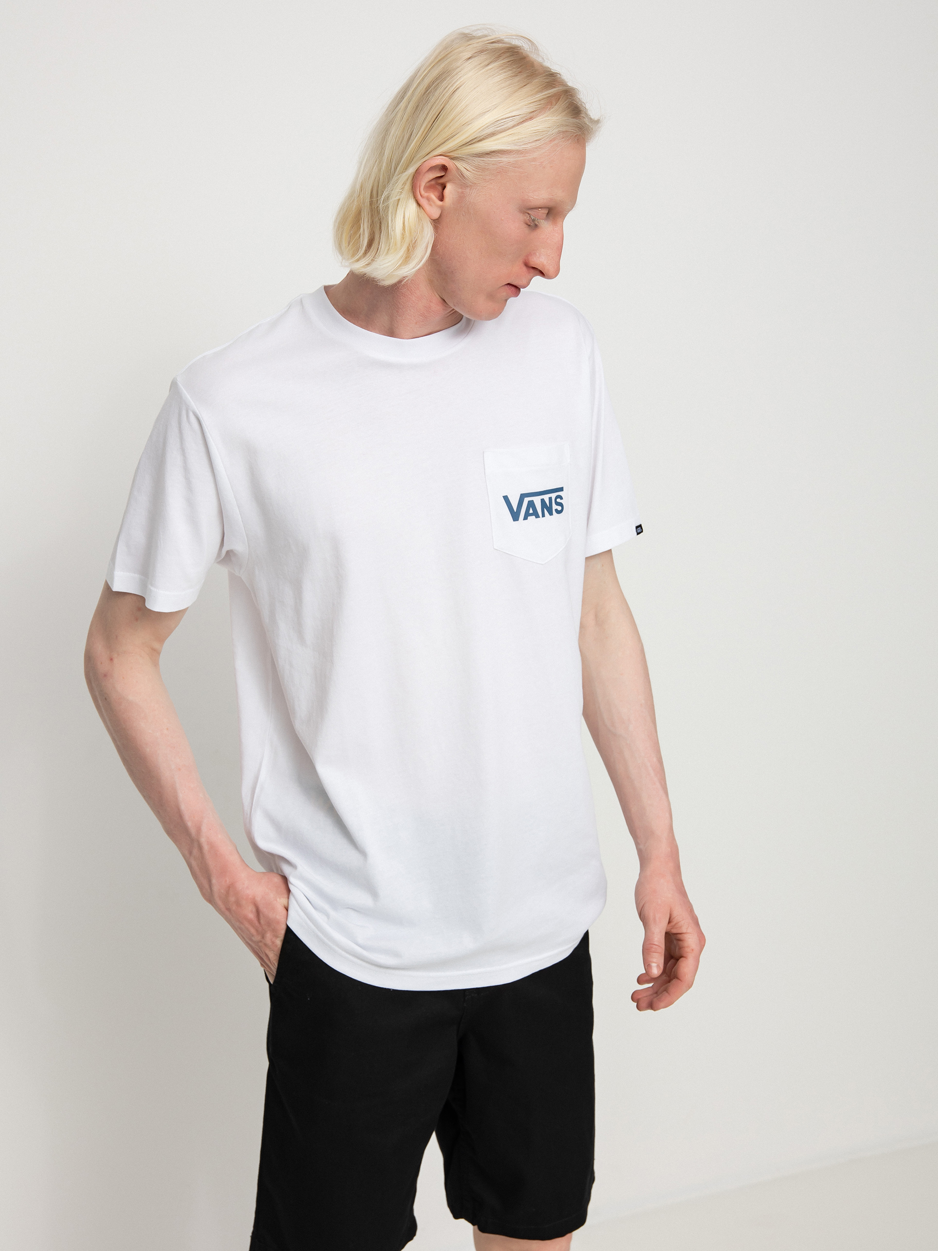 Vans Otw Classic póló (white/true navy/aquatic)